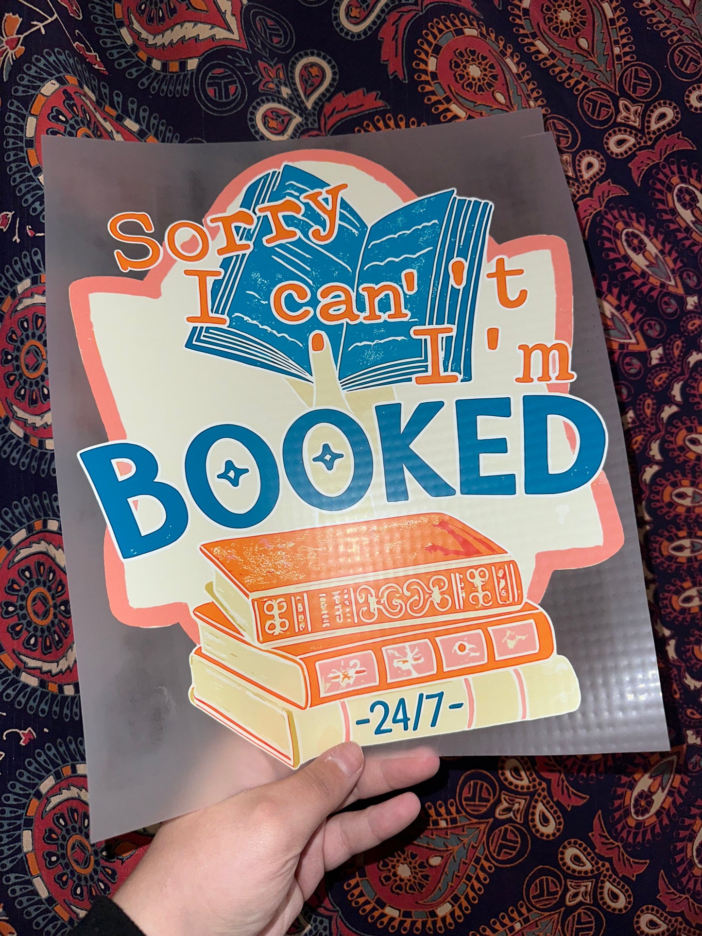 Sorry I Can’t I’m Booked