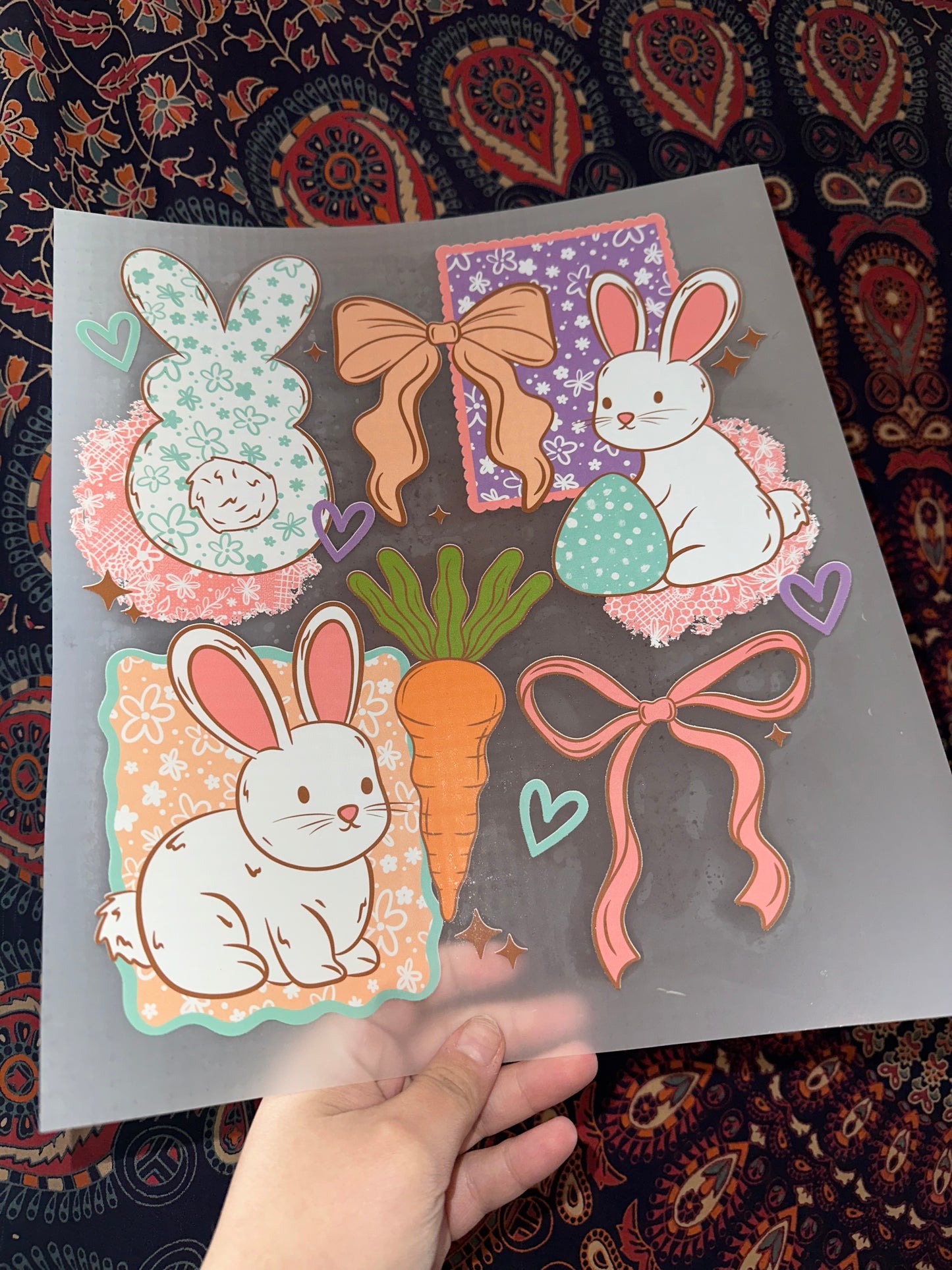 Easter Bunny Collage -C