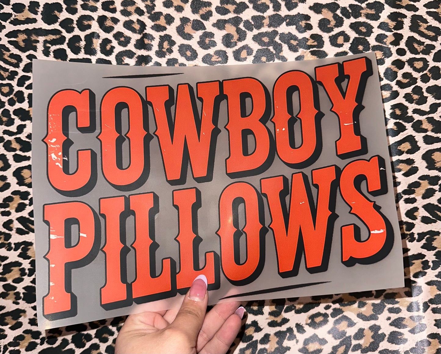 Cowboy Pillows