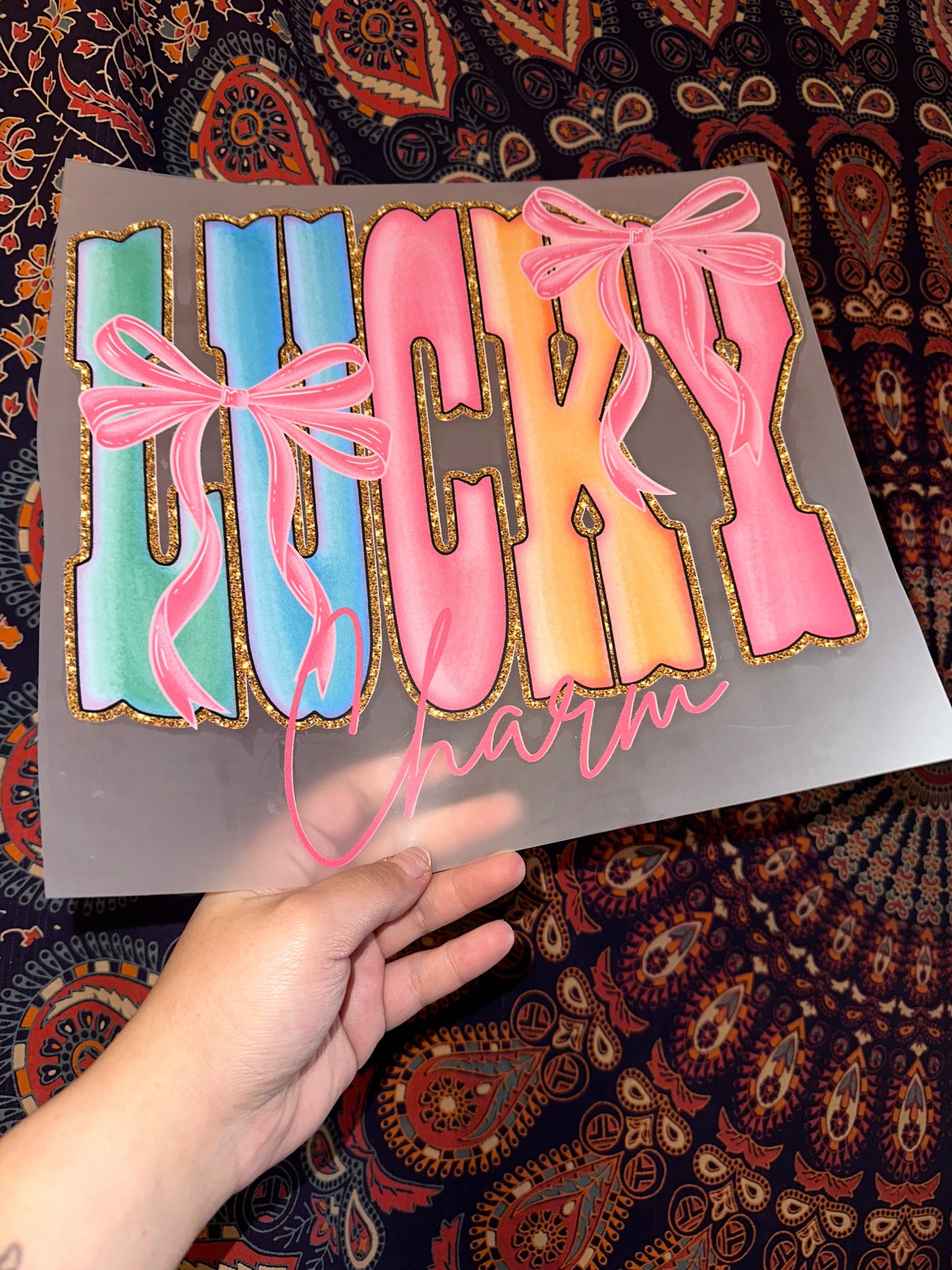 Lucky Charm Pastel Bows- D