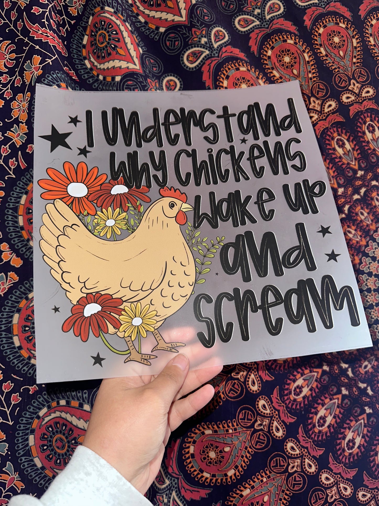 Chickens Wake Up And Scream- F85