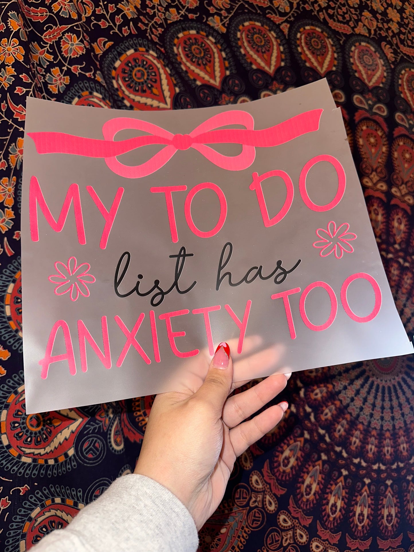 My To Do List Has Anxiety Too