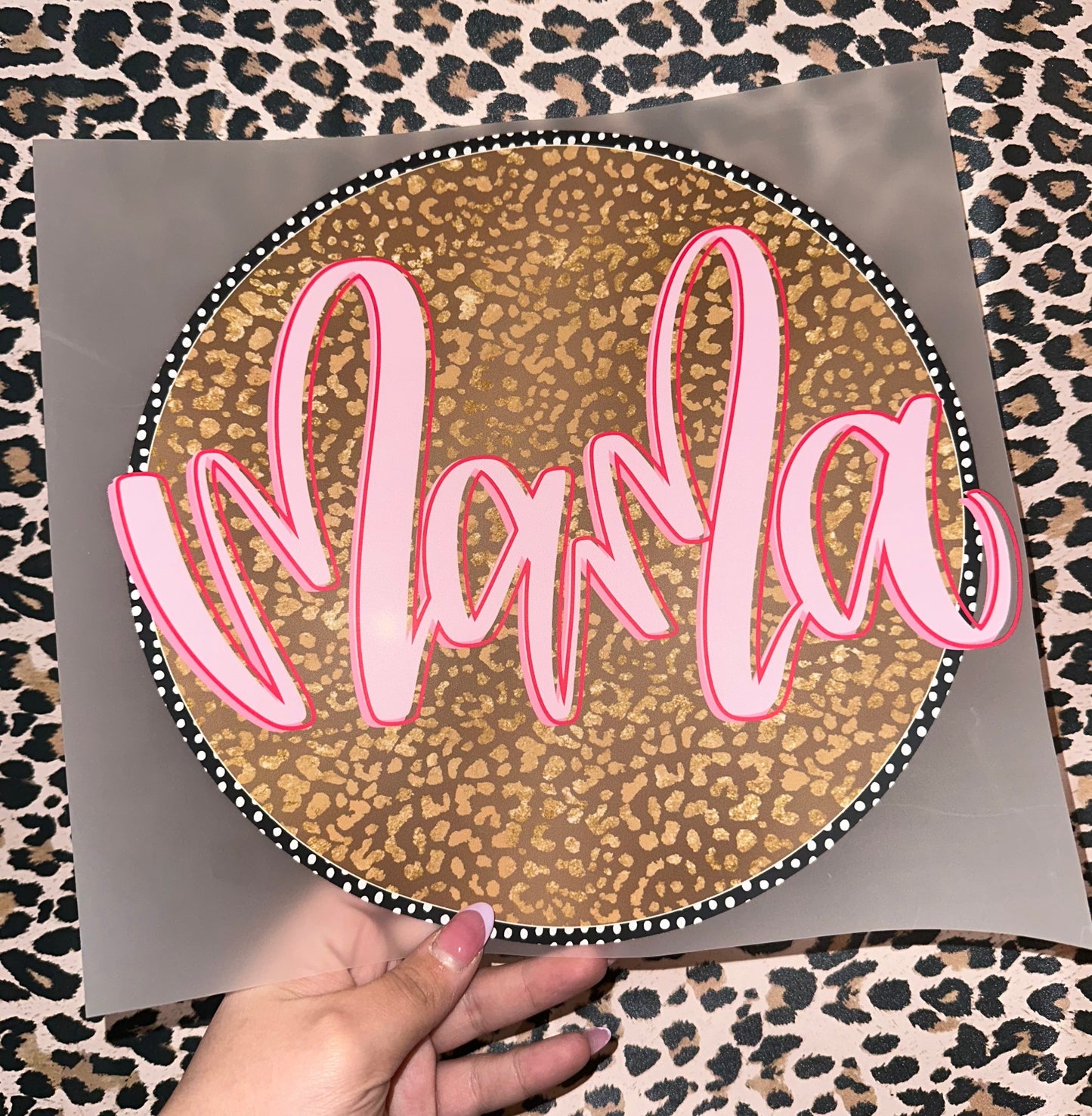 Mama Leopard Circle