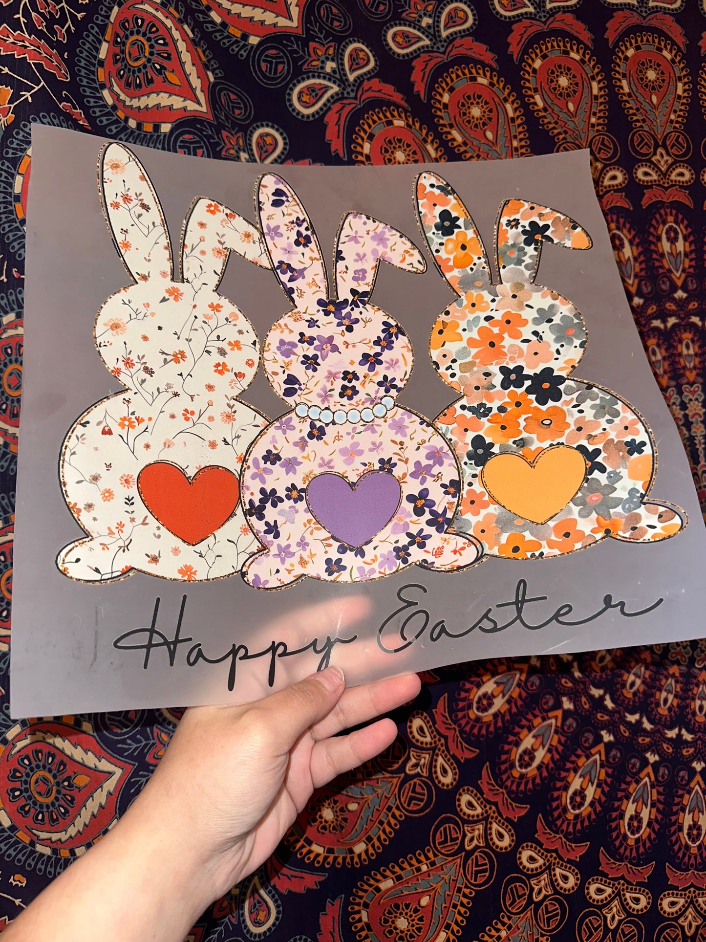 Happy Easter Bunnies -B