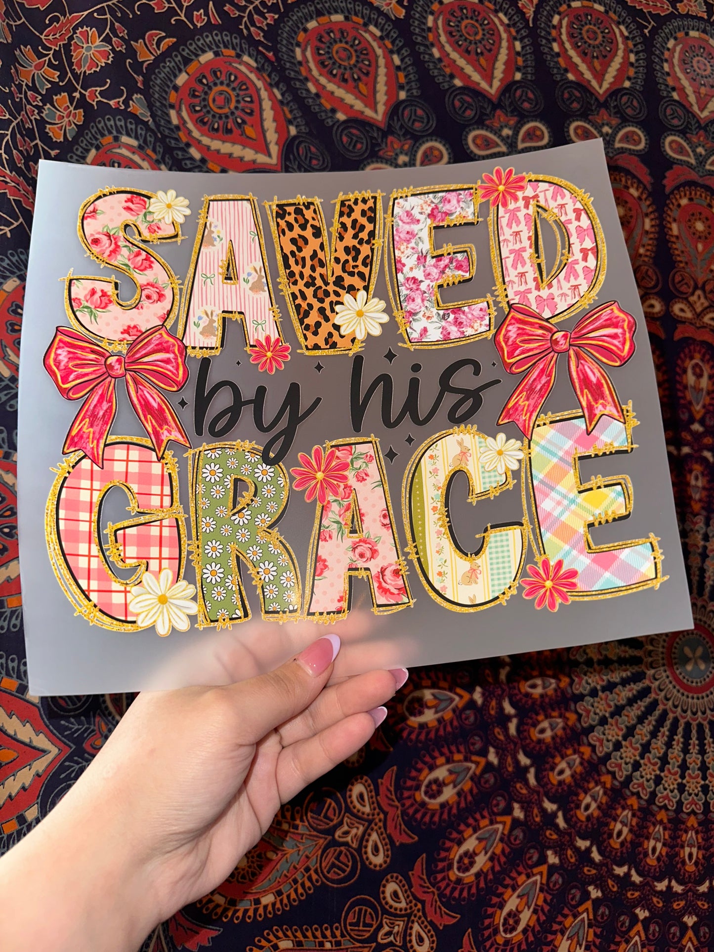 Saved By His Grace -C