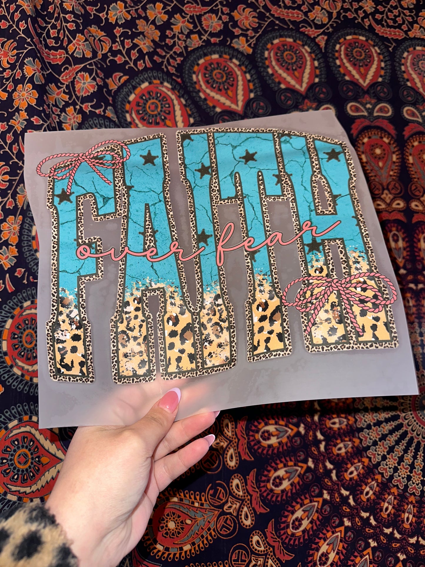 Faith Over Fear -B