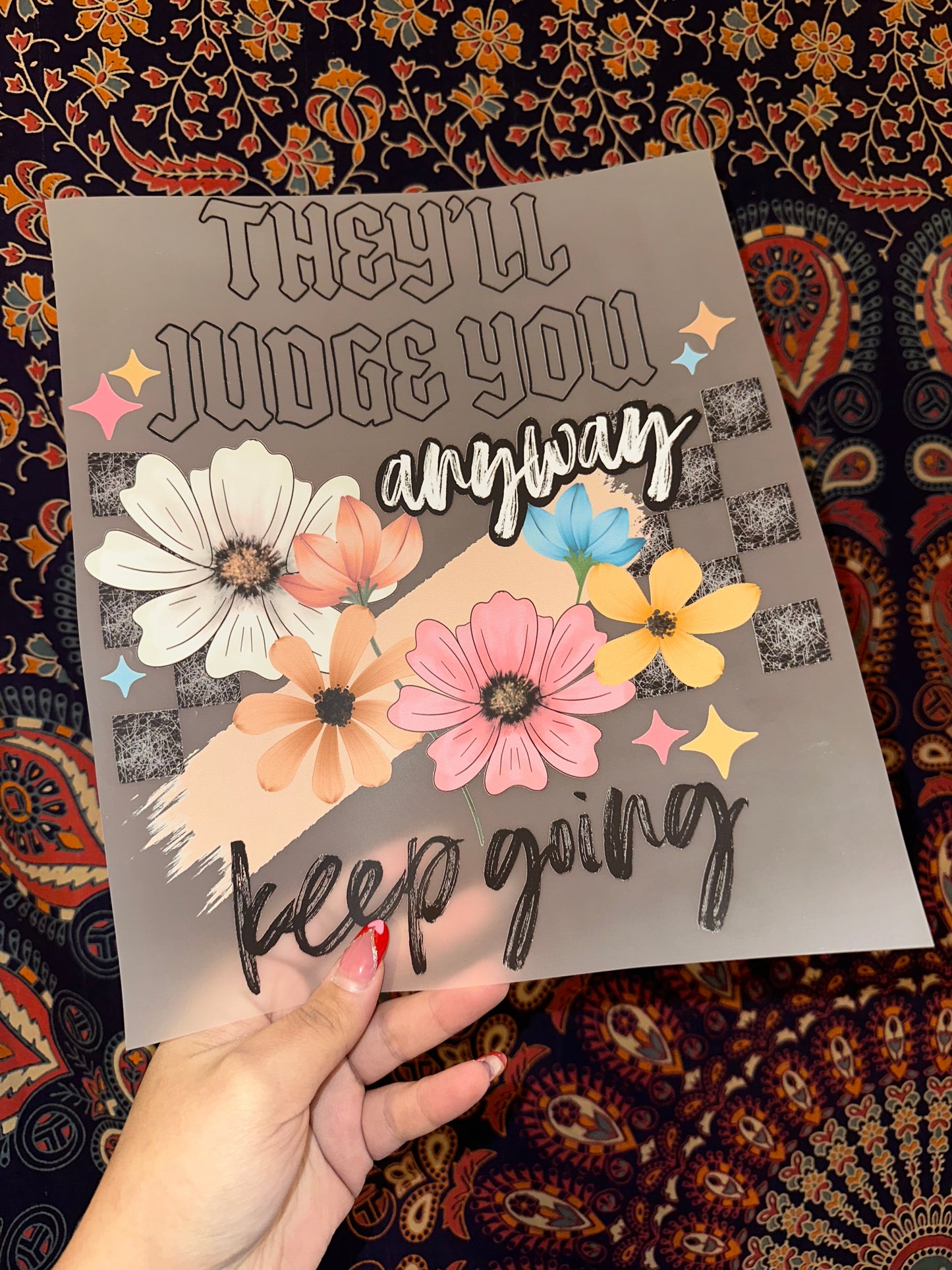 They’ll Judge You Anyway Keep Going- G