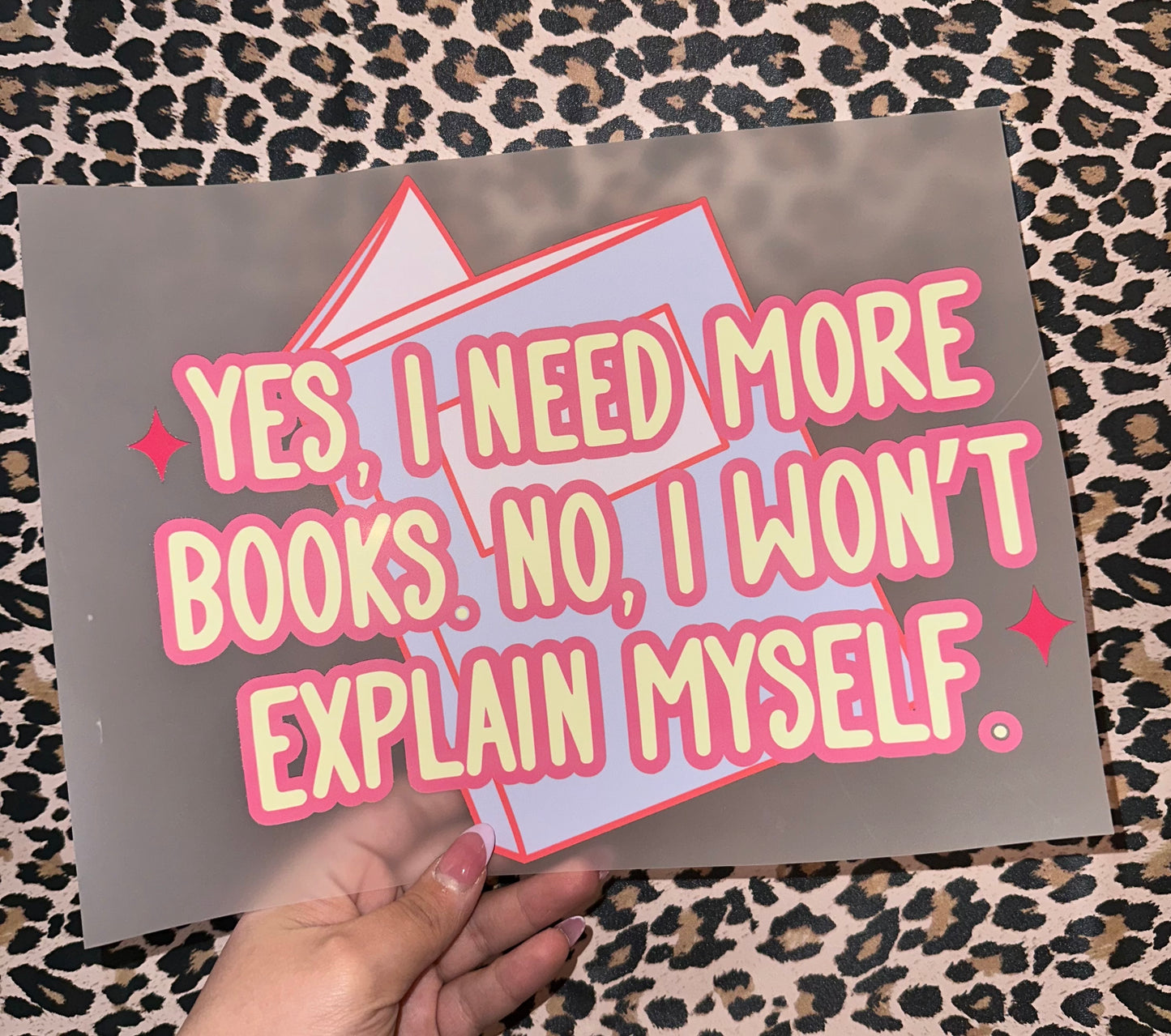 Yes I Need More Books - H