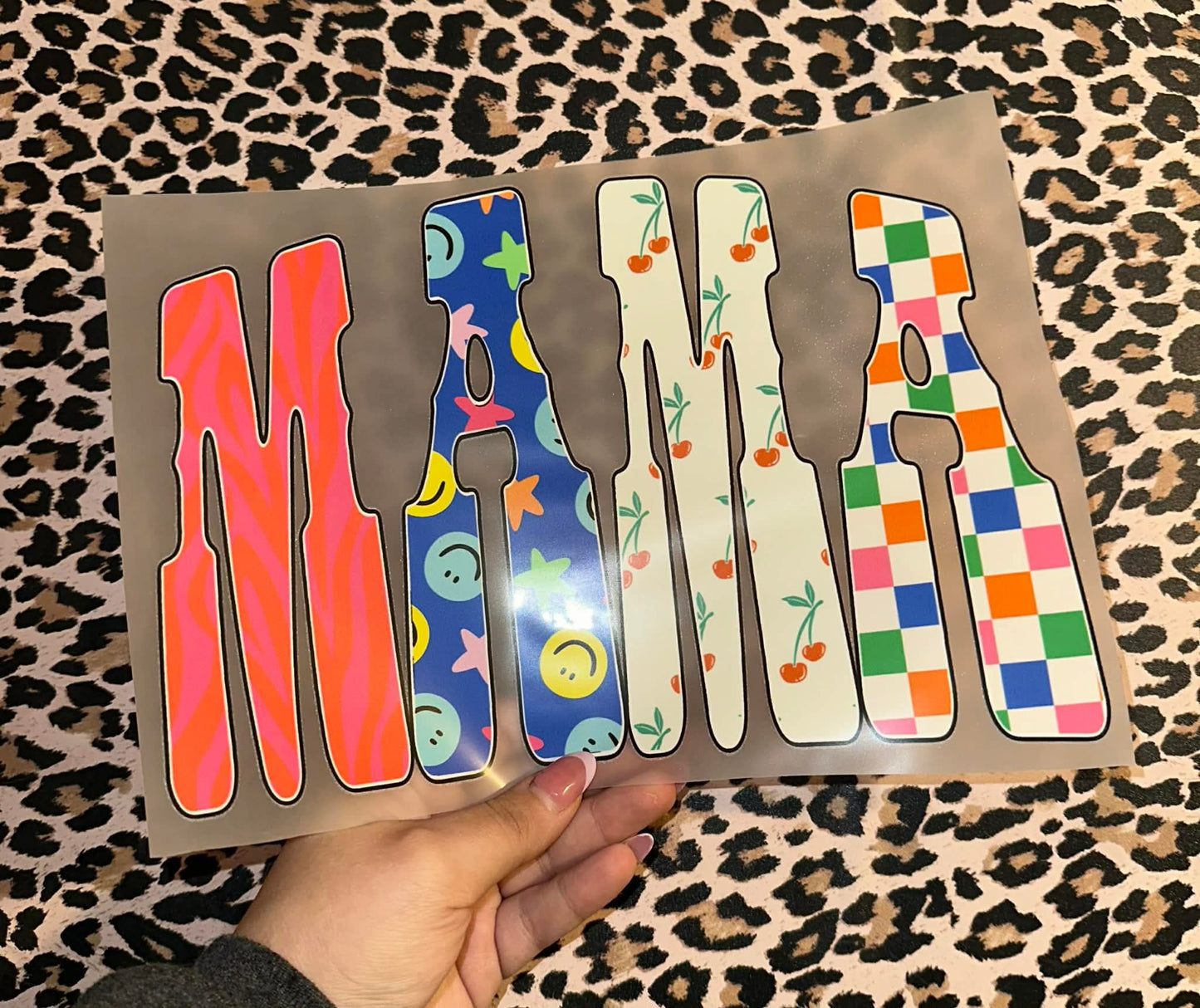 Mama Patterned -H