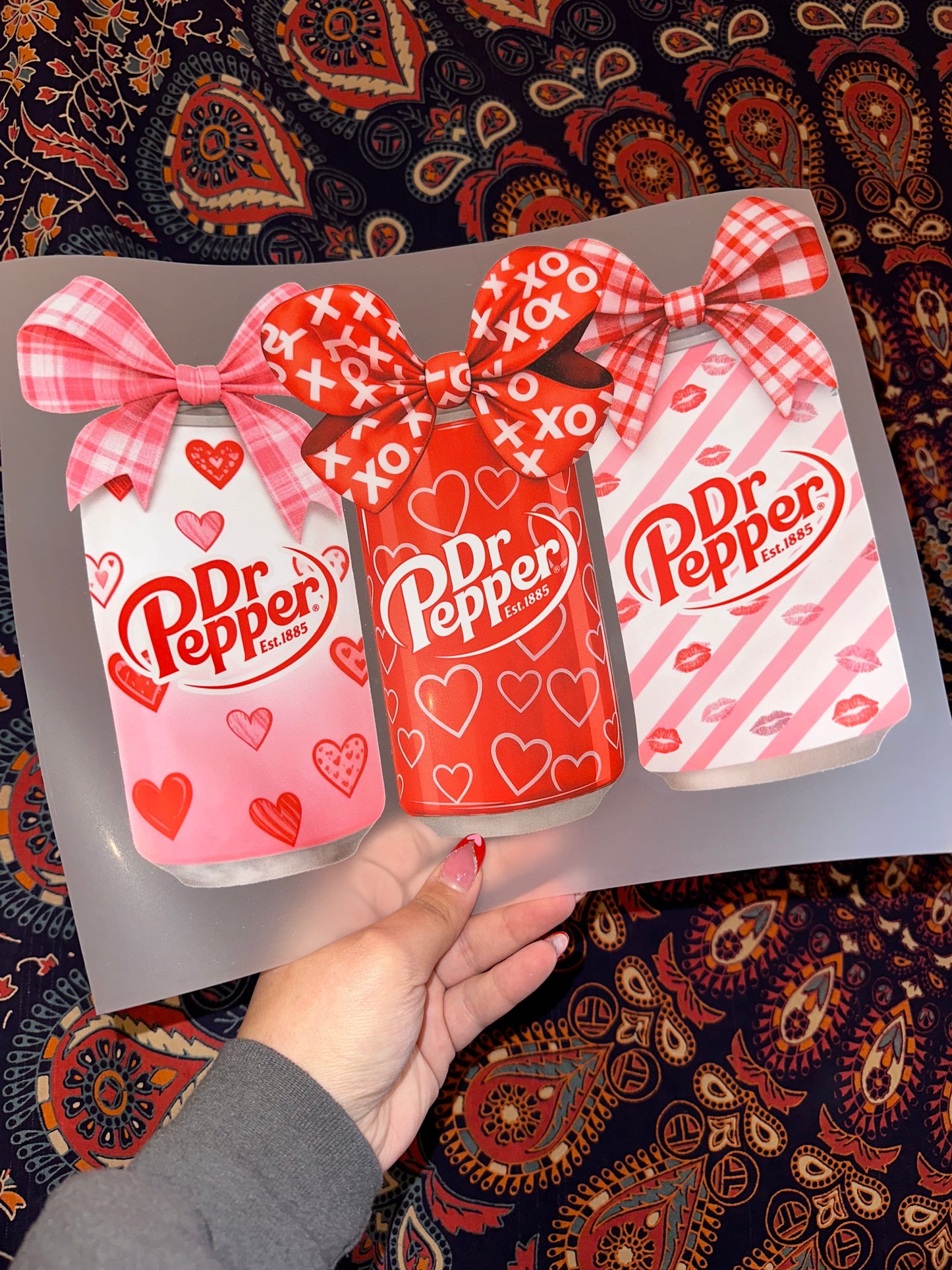 Dr. Pepper Valentine Drinks