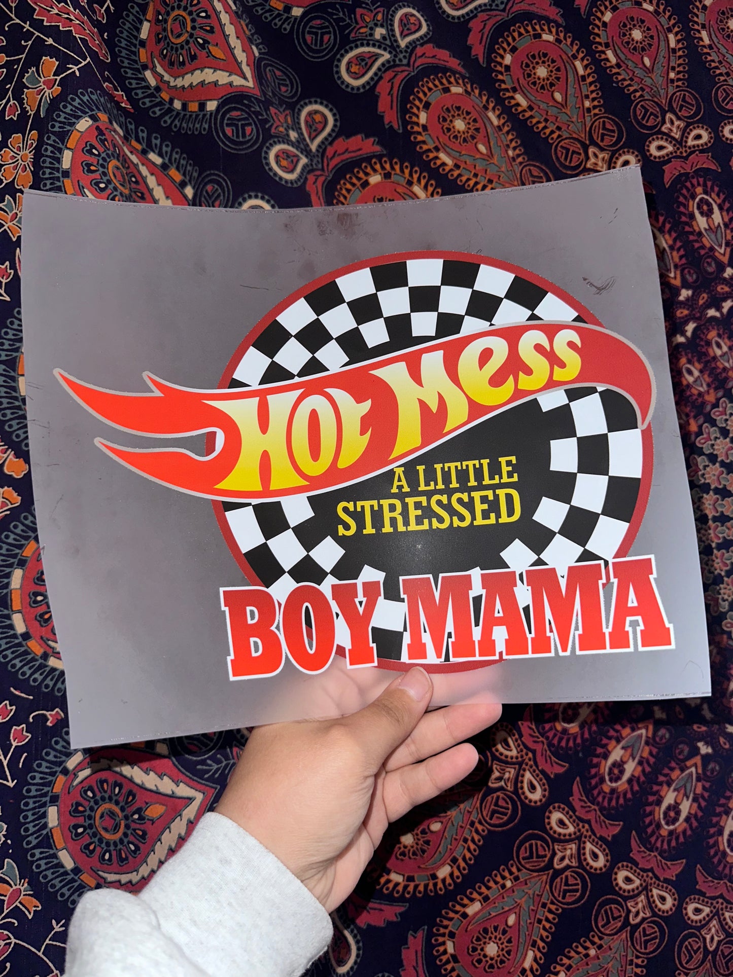 Hot Mess Boy Mama- F84