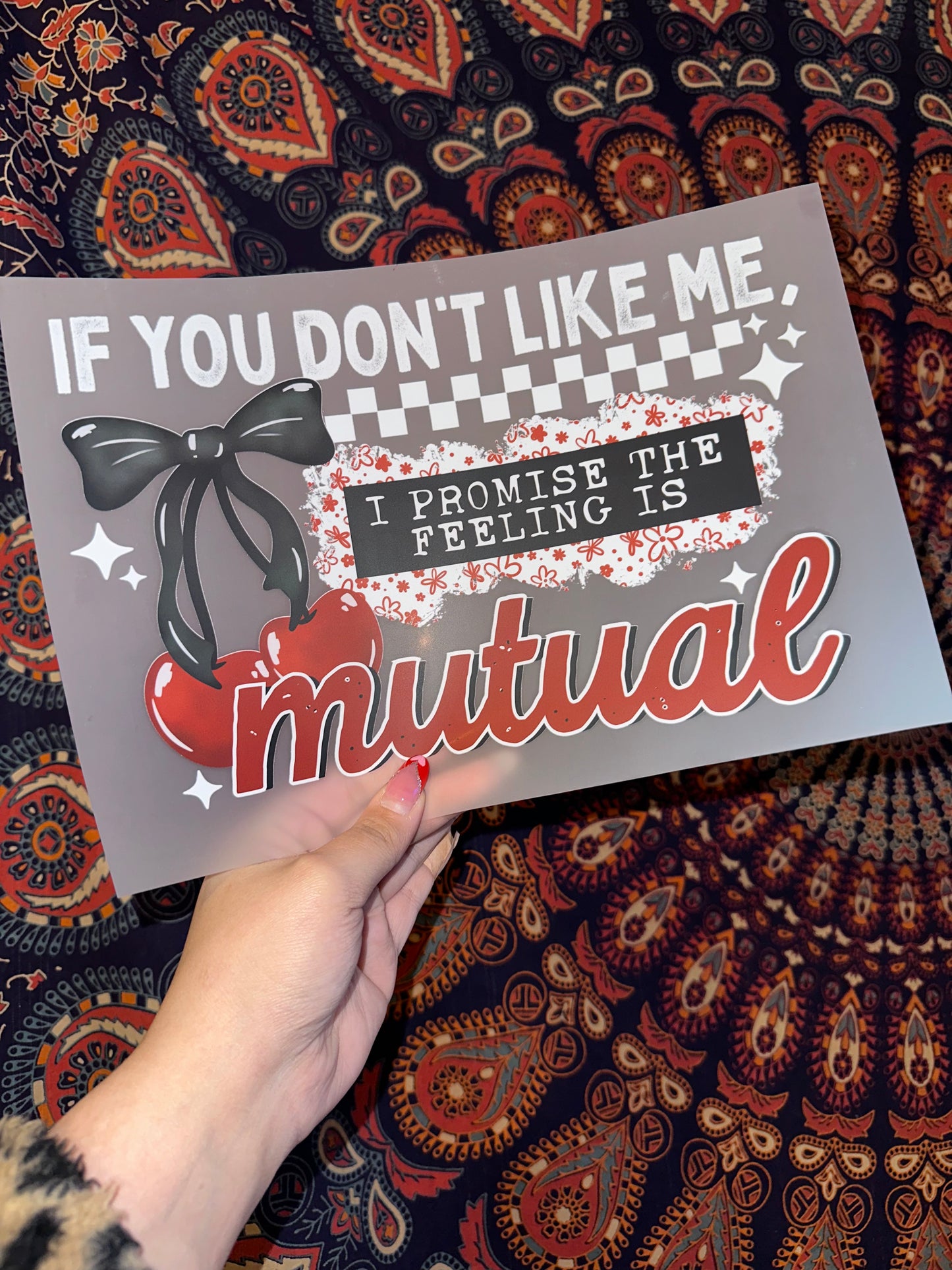 If You Don’t Like Me- A