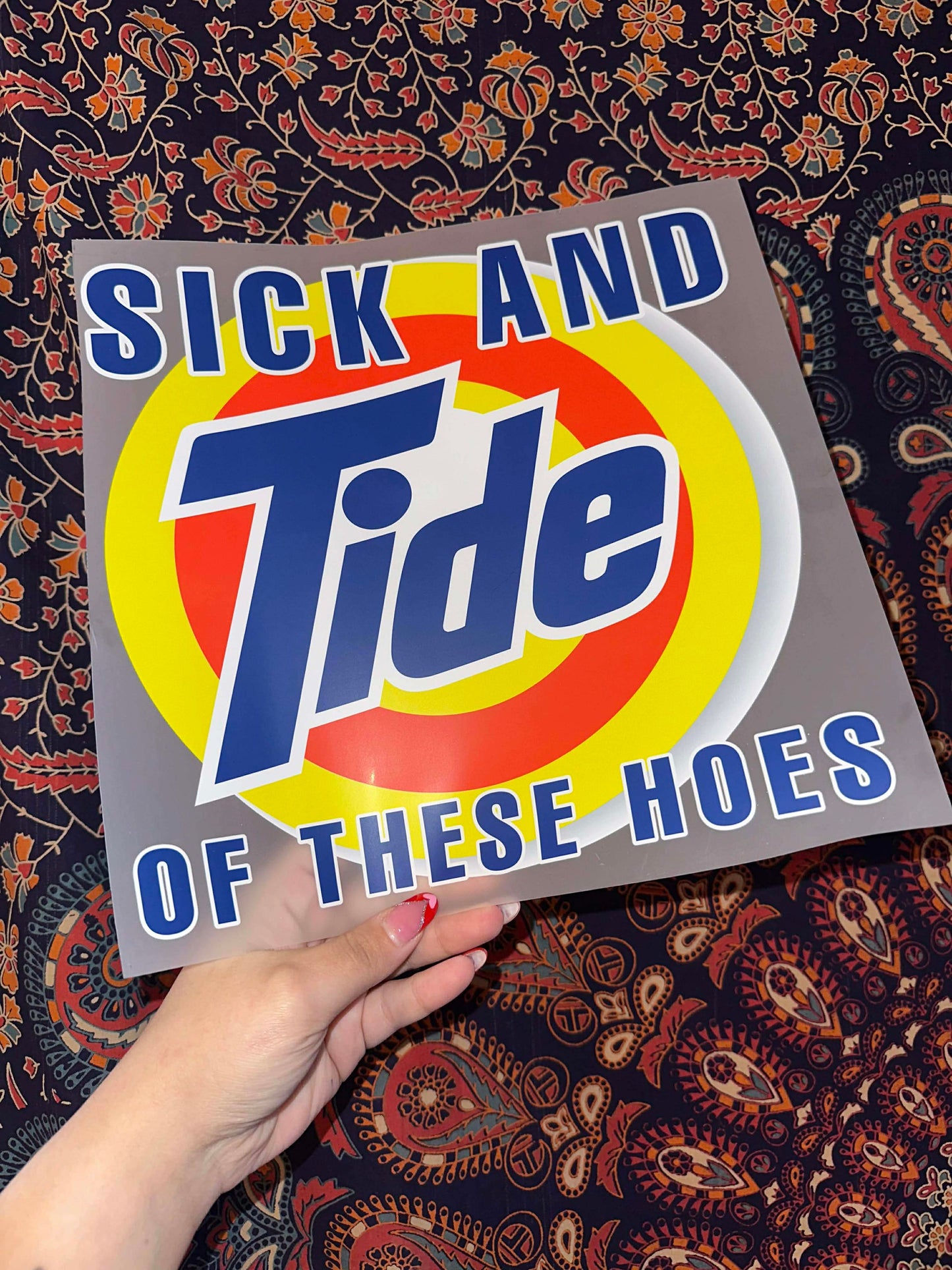 Sick And Tide Of These Hoes- E
