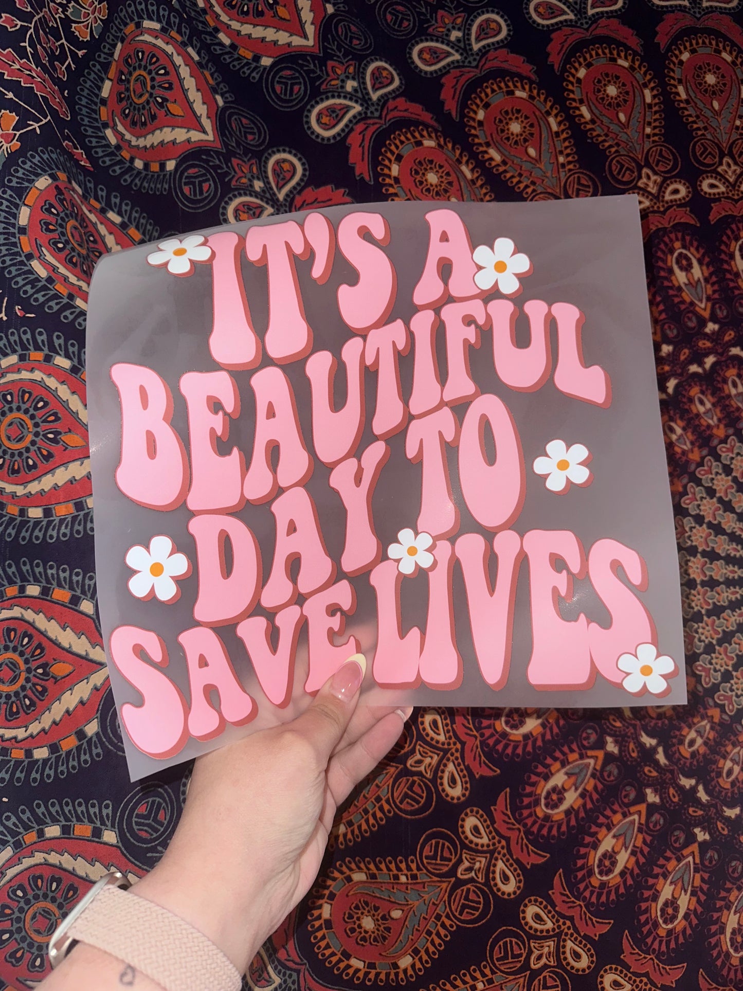 It’s A Beautiful Day To Save Lives