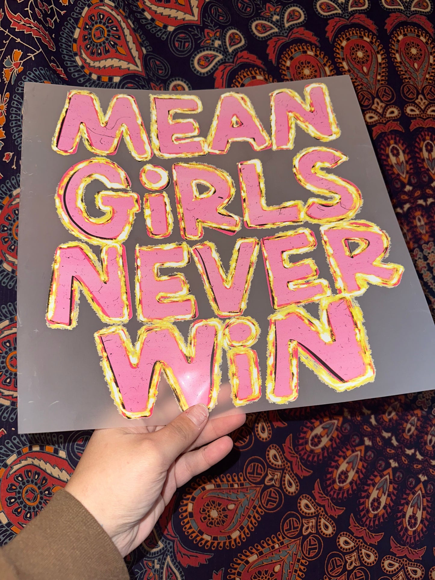 Mean Girls Never Win- F