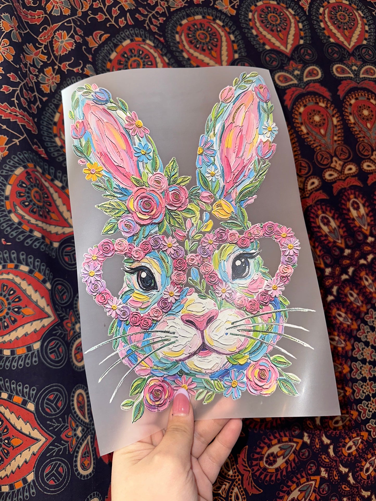Floral Bunny -C