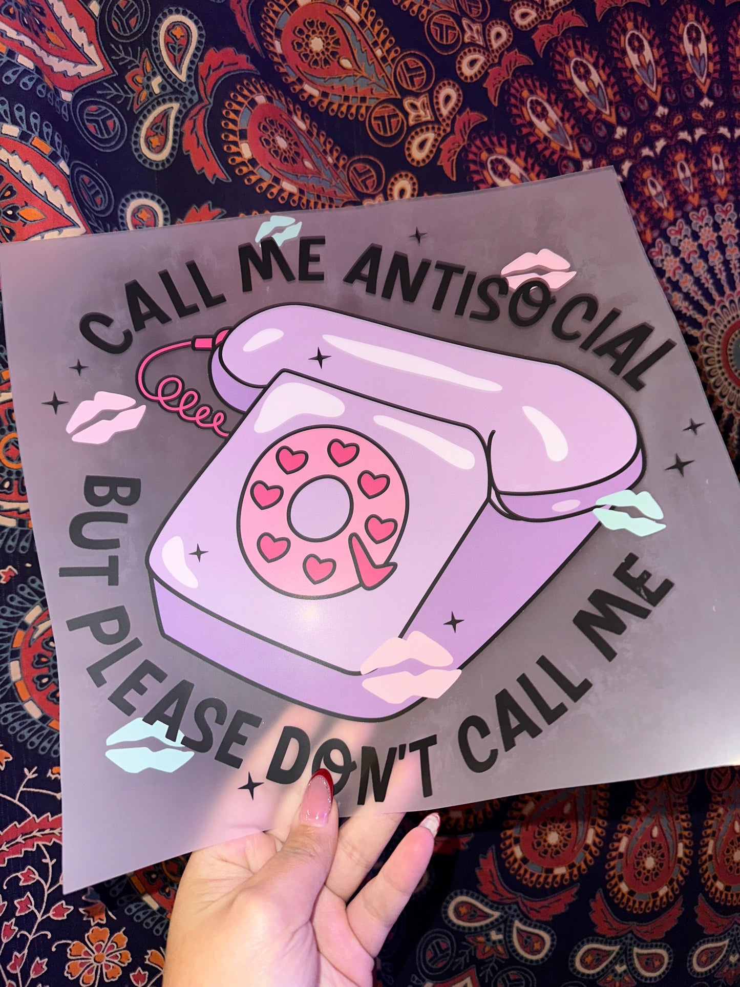Call Me Antisocial But Please Don't Call Me- H