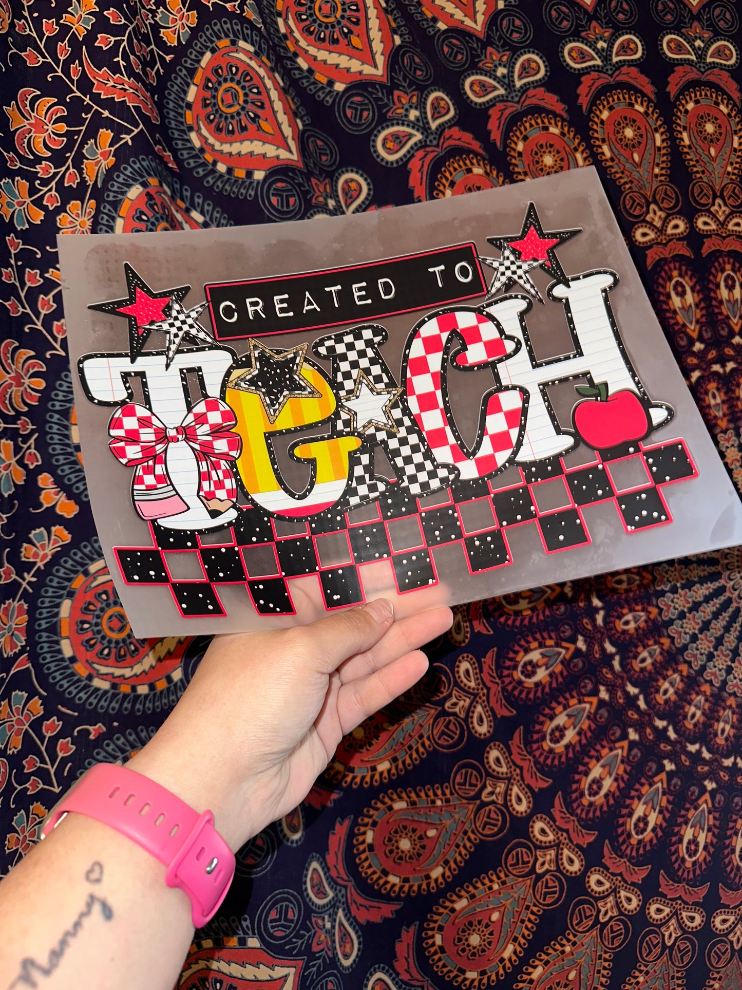 Created To Teach -H