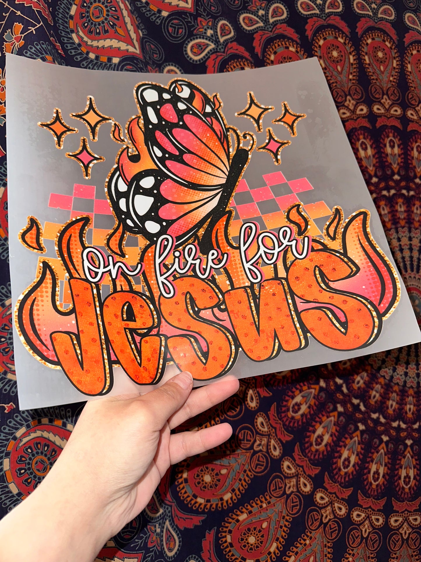 On Fire For Jesus -H