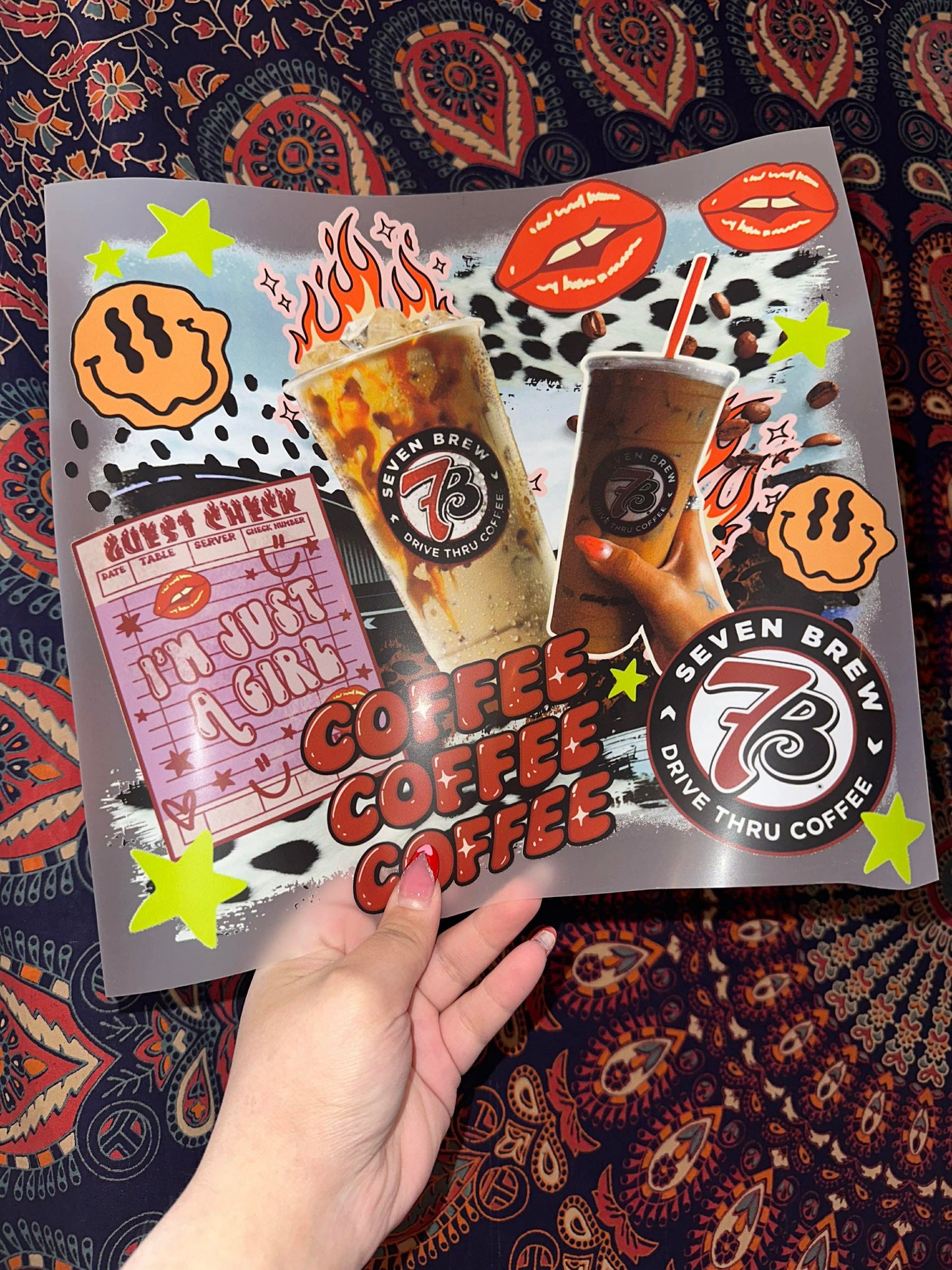 7Brew Coffee Collage