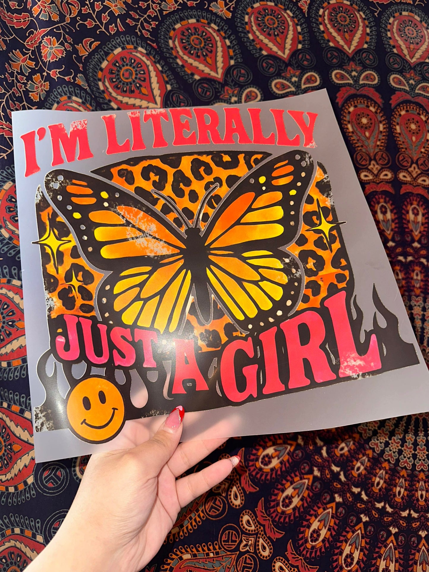 I’m Literally Just A Girl Butterfly