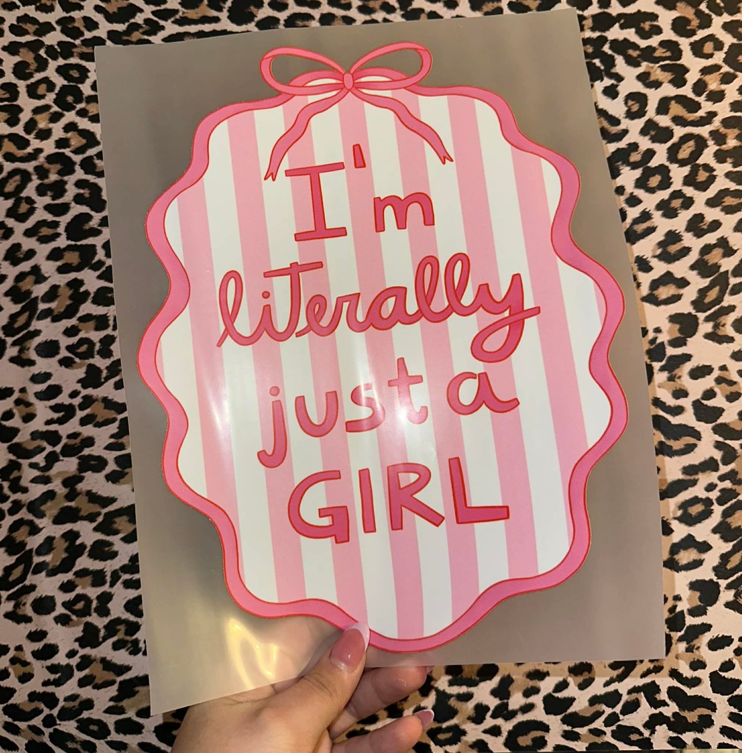 I’m Literally Just A Girl -H