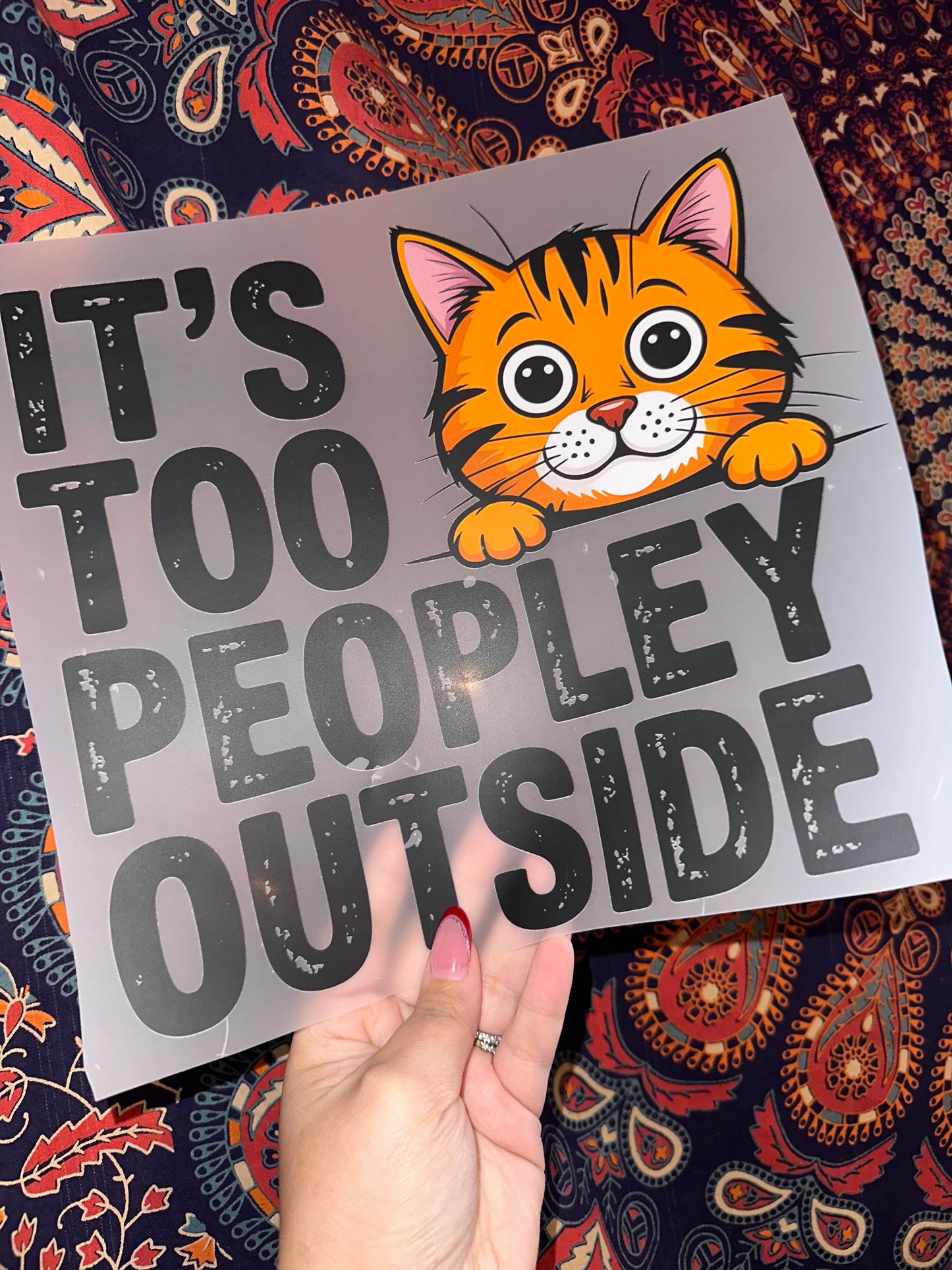 It’s Too Peopley Outside