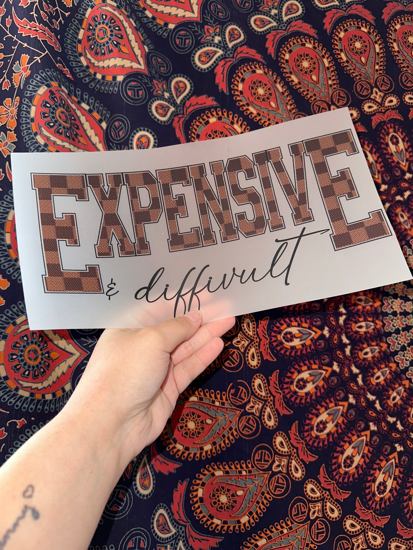 Expensive & Difficult -H