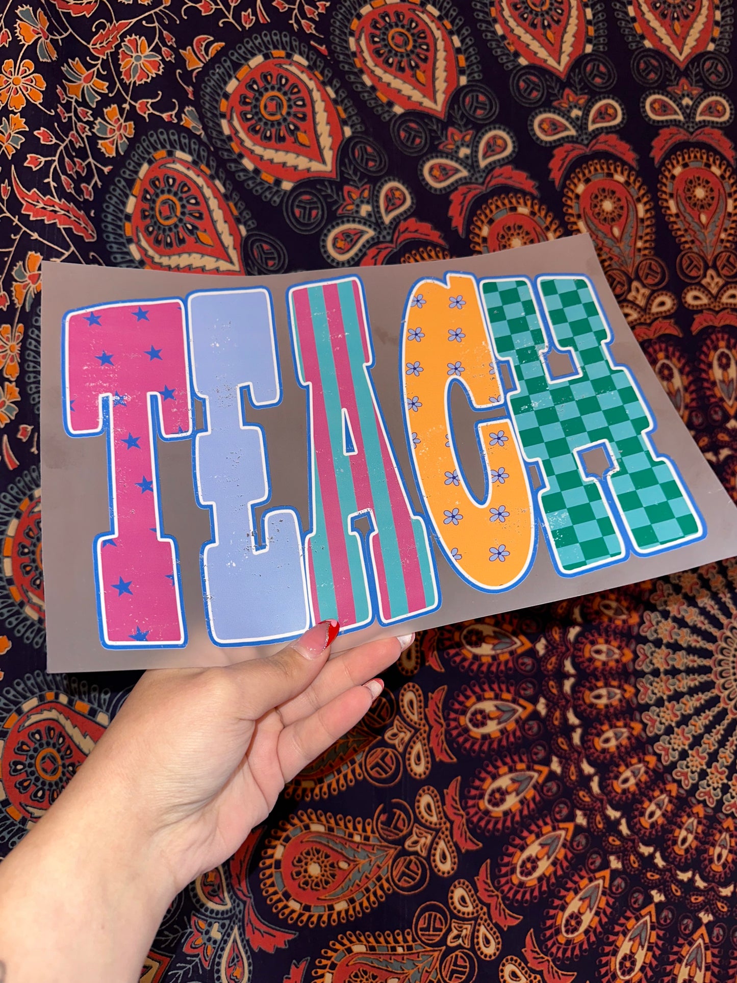 Teach Colorful- H
