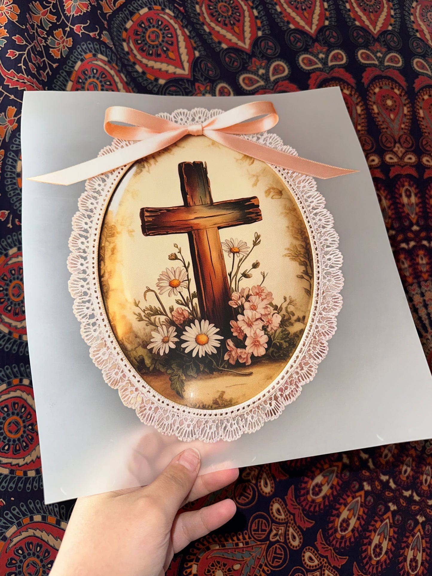 Cross Coquette Frame -H