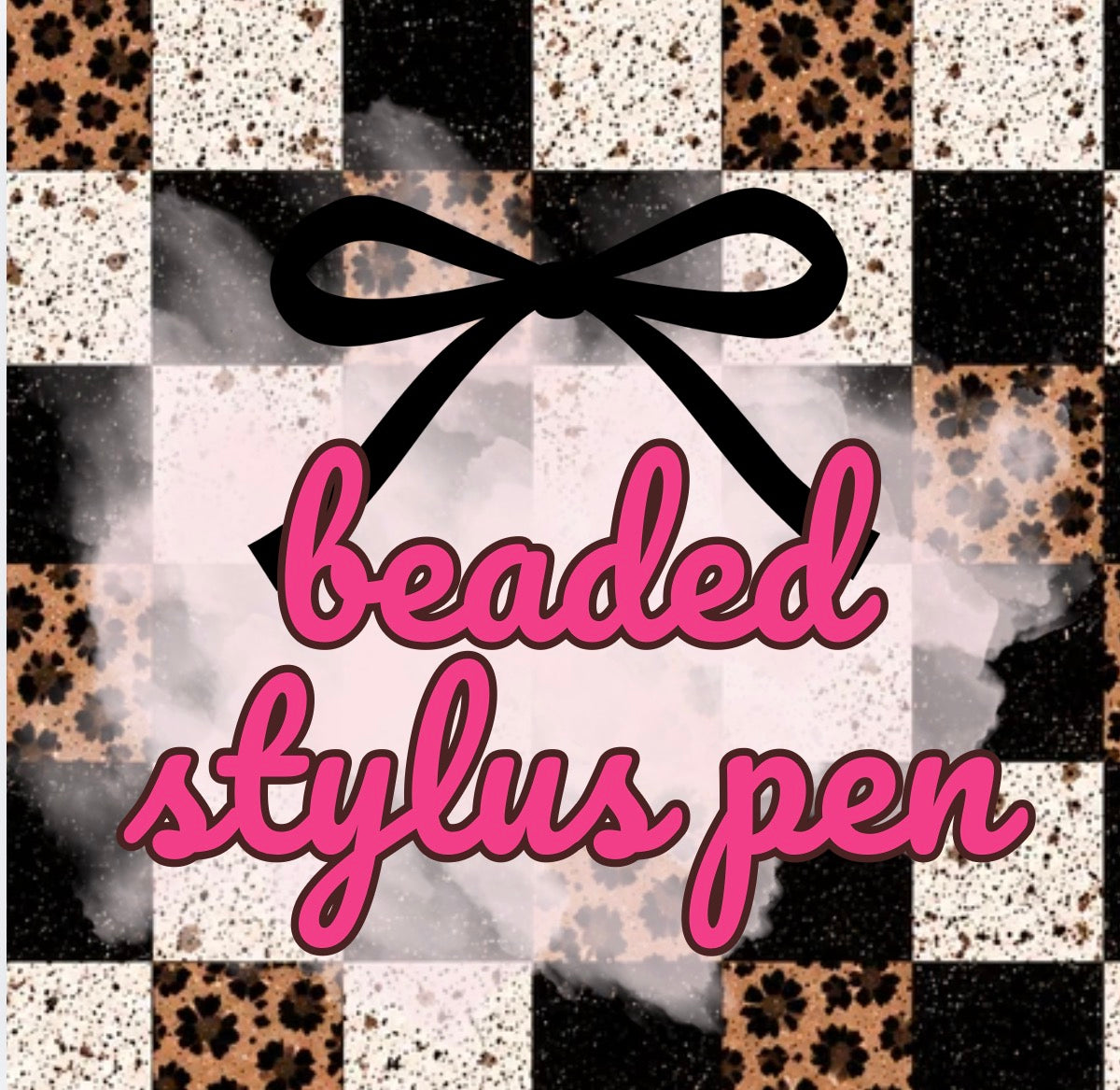 Beaded Stylus Pen