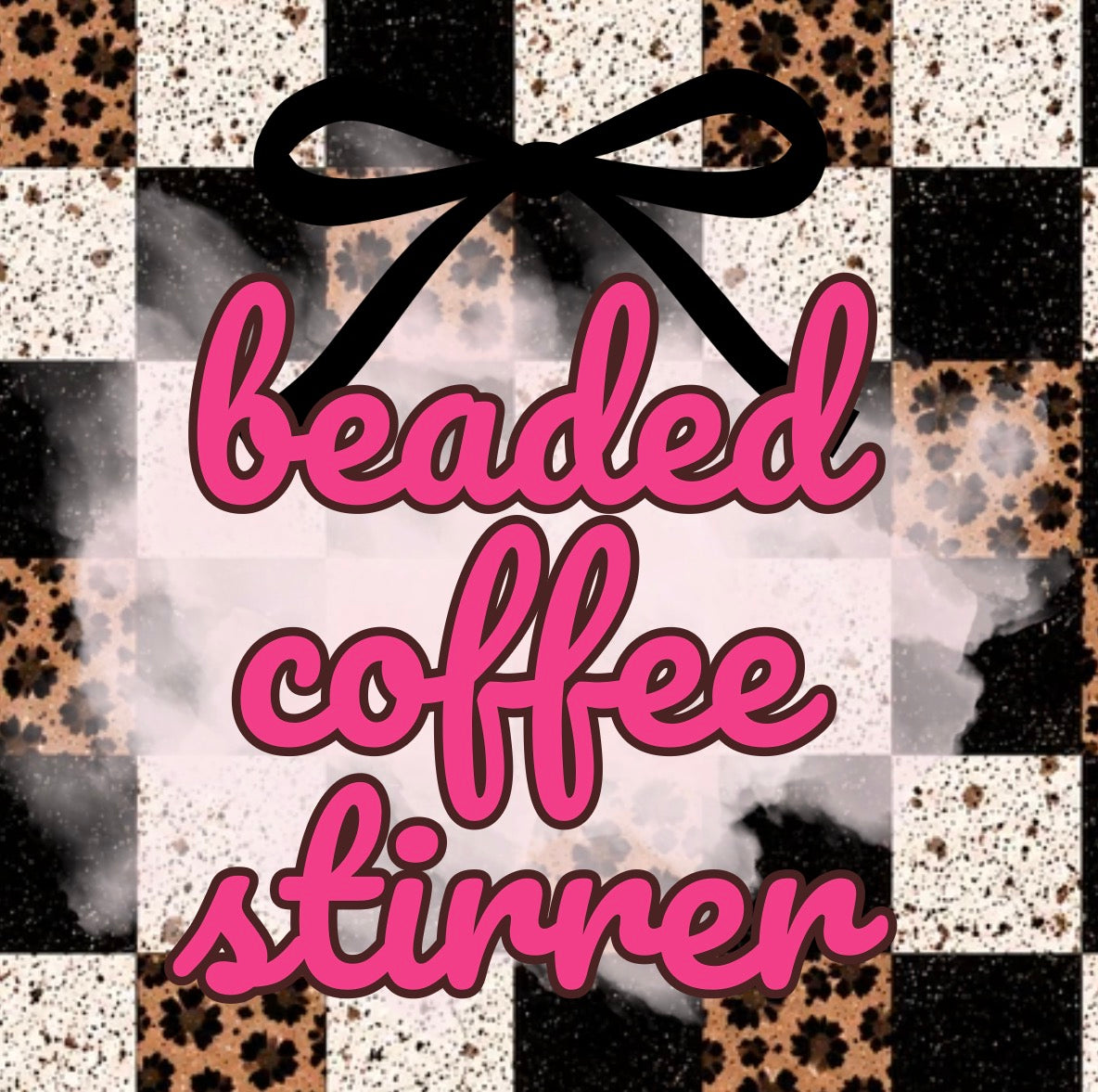 Beaded Coffee Stirrer
