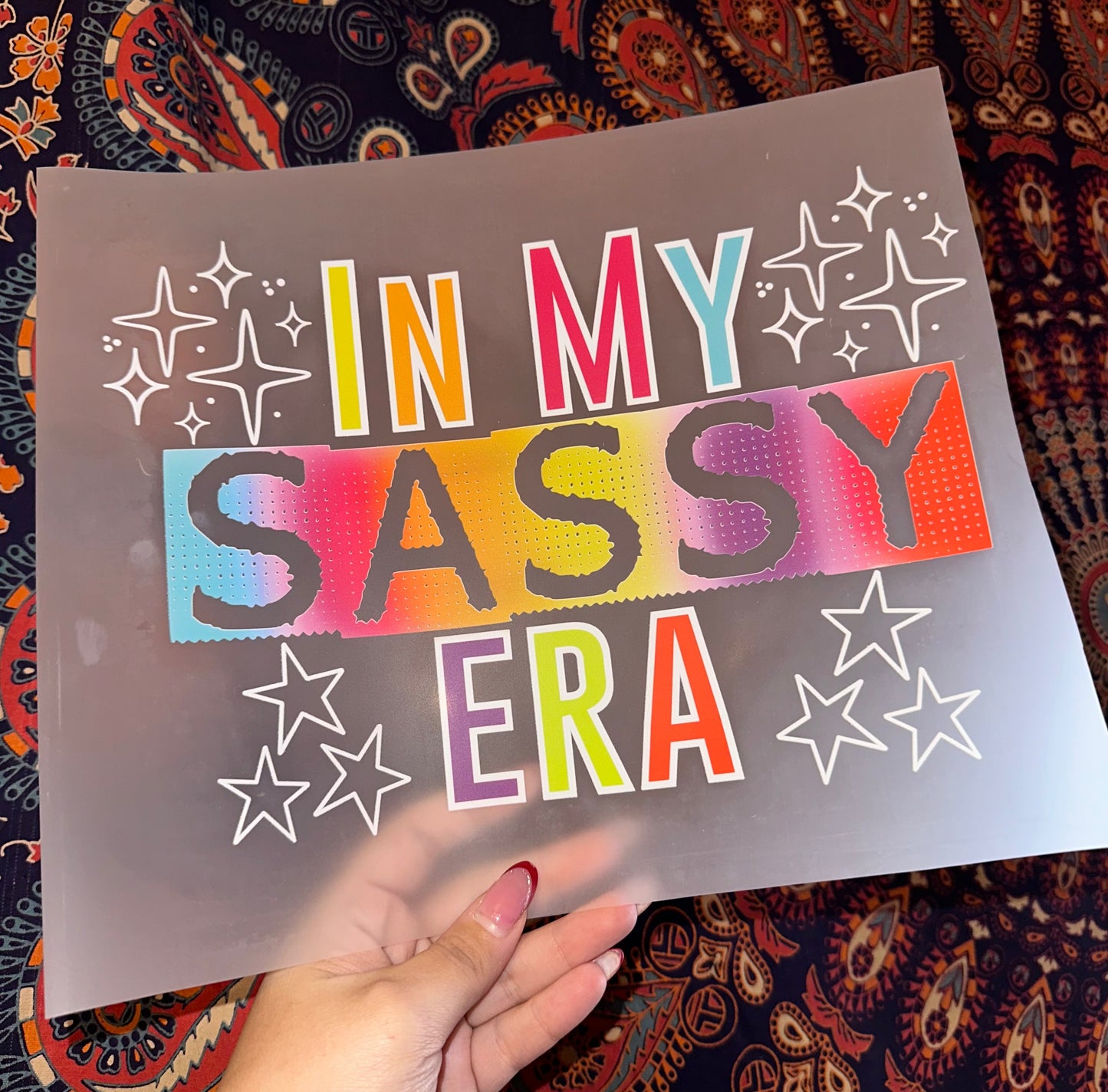 In My Sassy Era- C