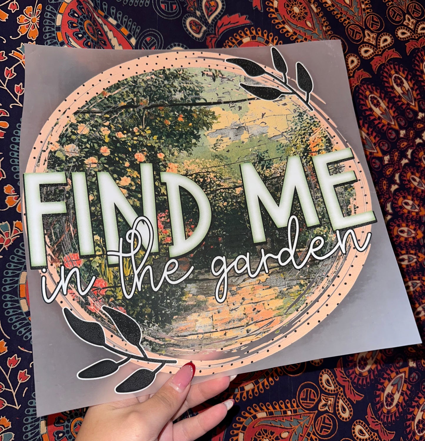 Find Me In The Garden