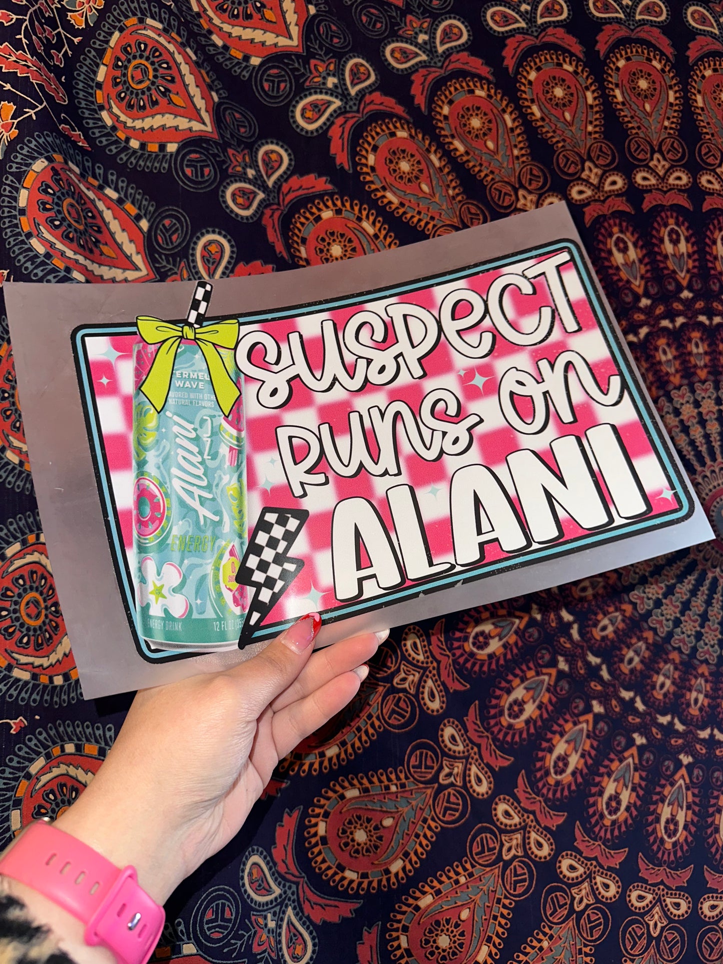 Suspect Runs On Alani
