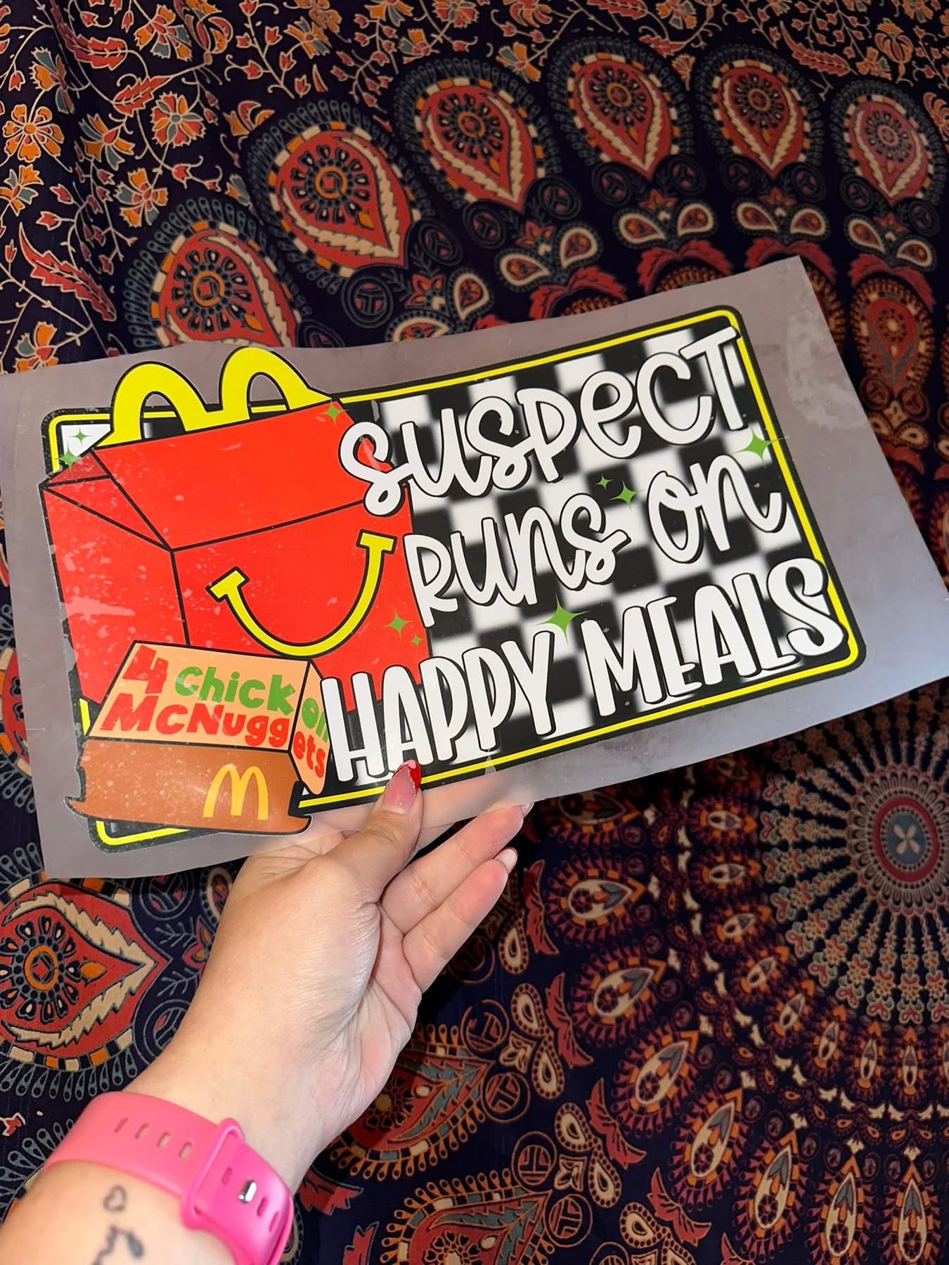 Suspect Runs On Happy Meals - F30
