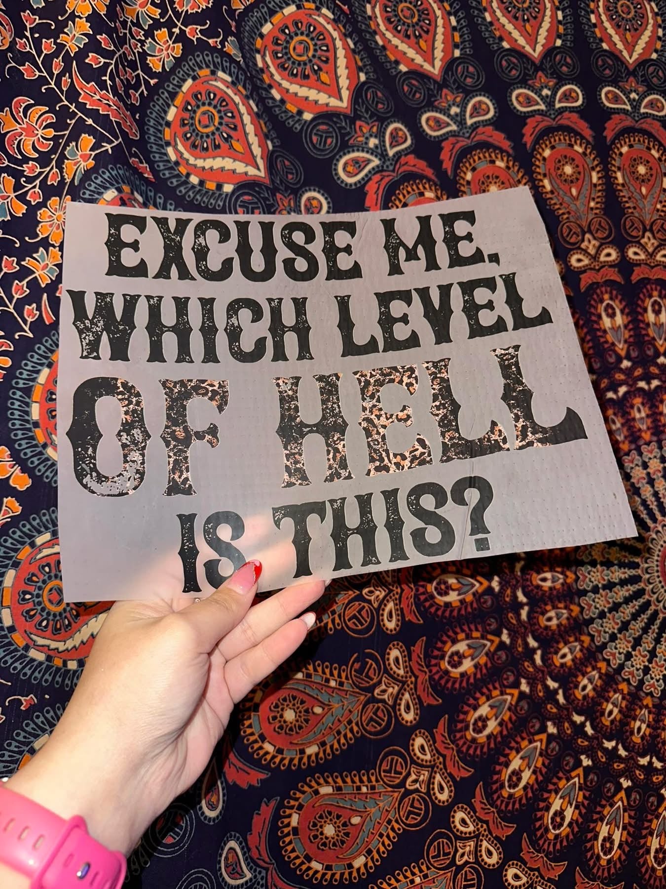 Excuse Me, Which Level Of Hell Is This?