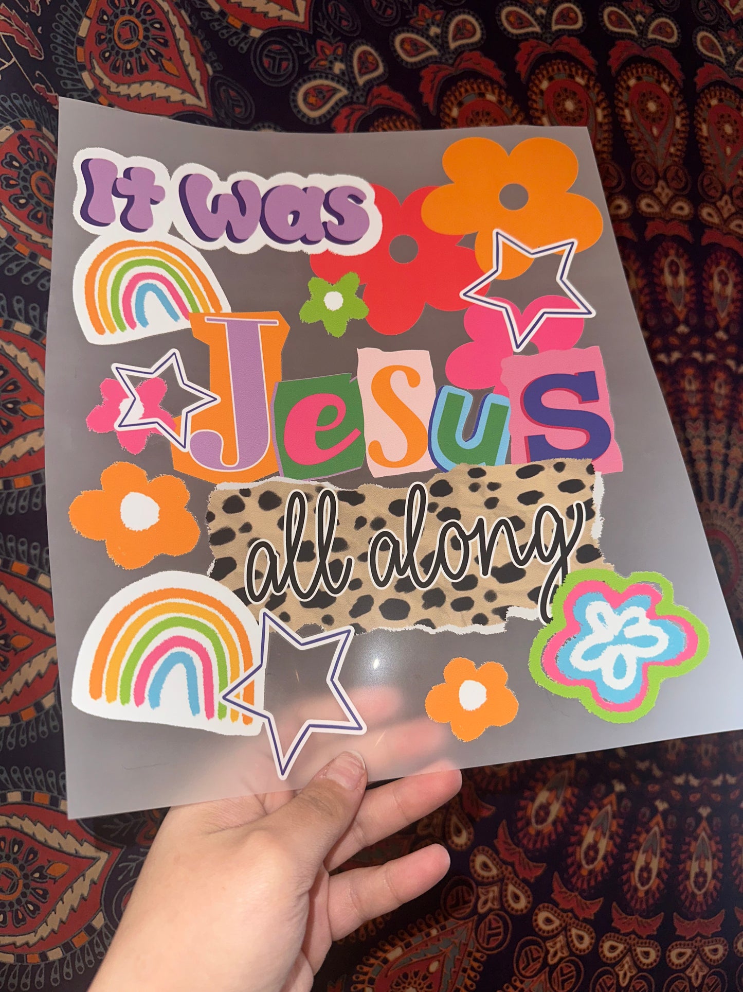 It Was Jesus All Along -G