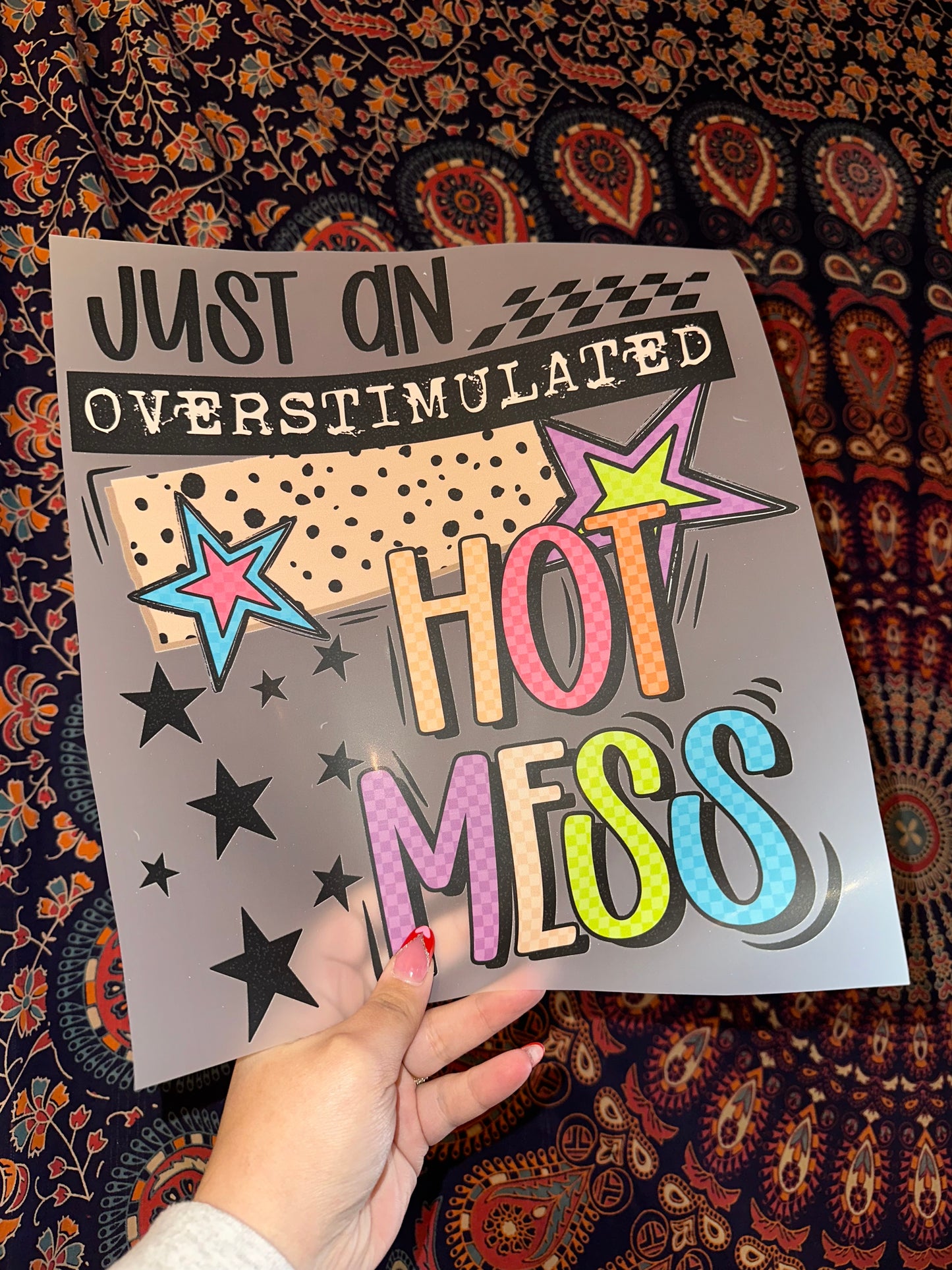 Overstimulated Hot Mess