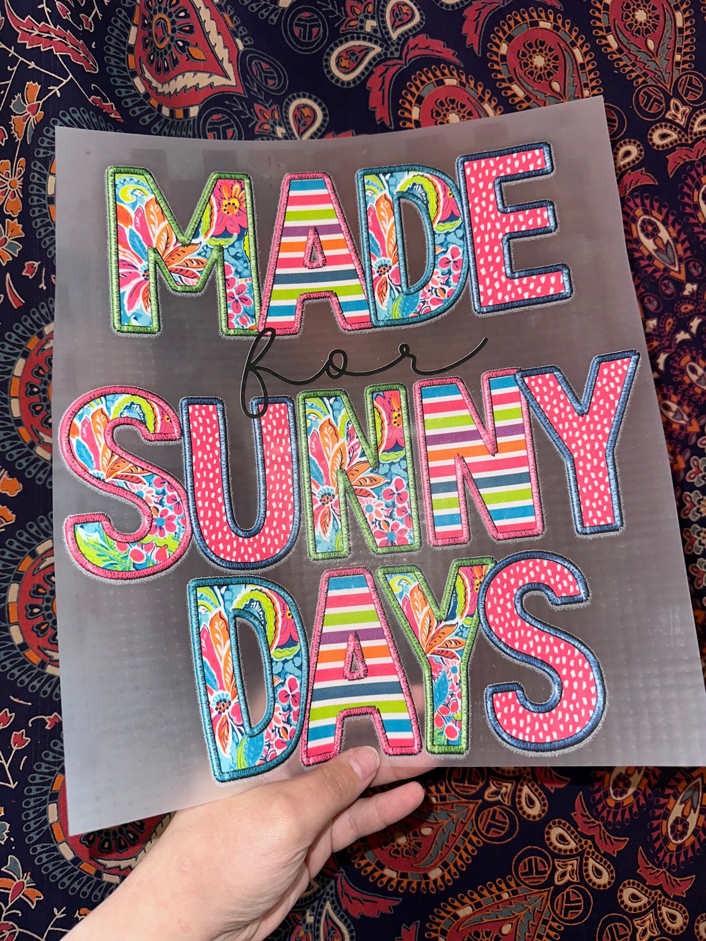 Made For Sunny Days- E45