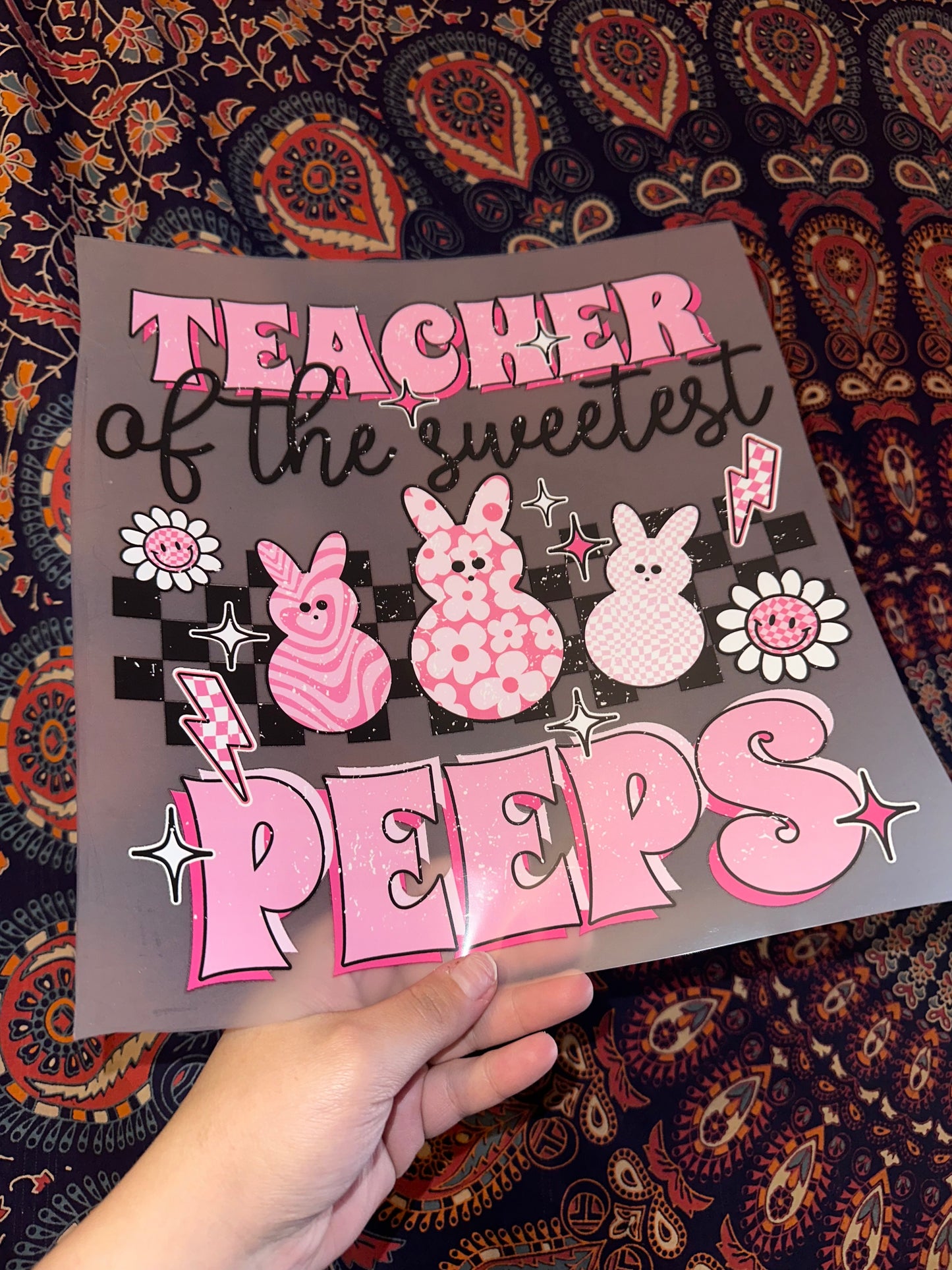 Teacher Of The Sweetest Peeps- D