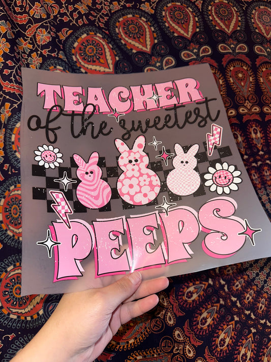 Teacher Of The Sweetest Peeps- D