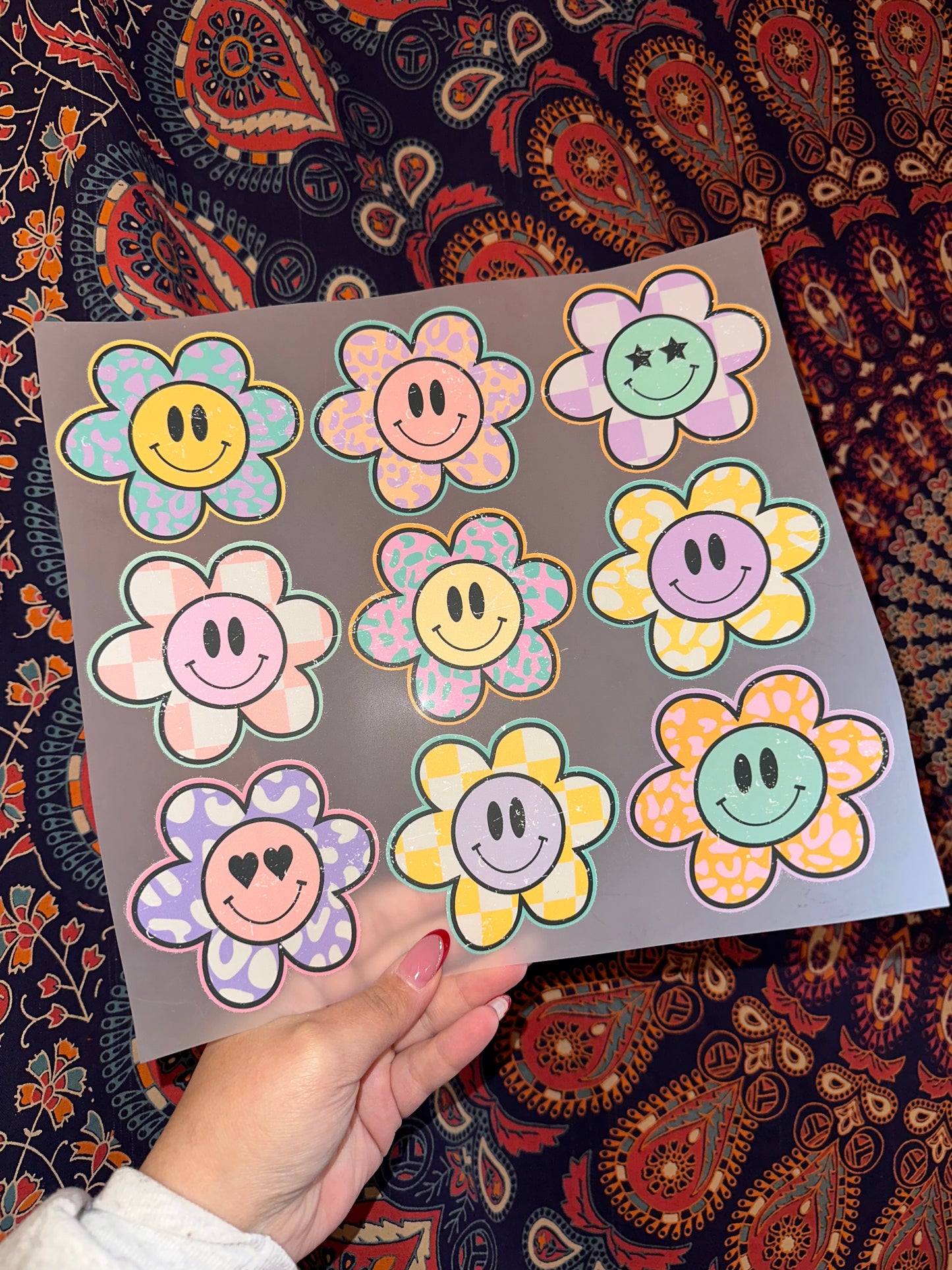 Smiley Flower Collage