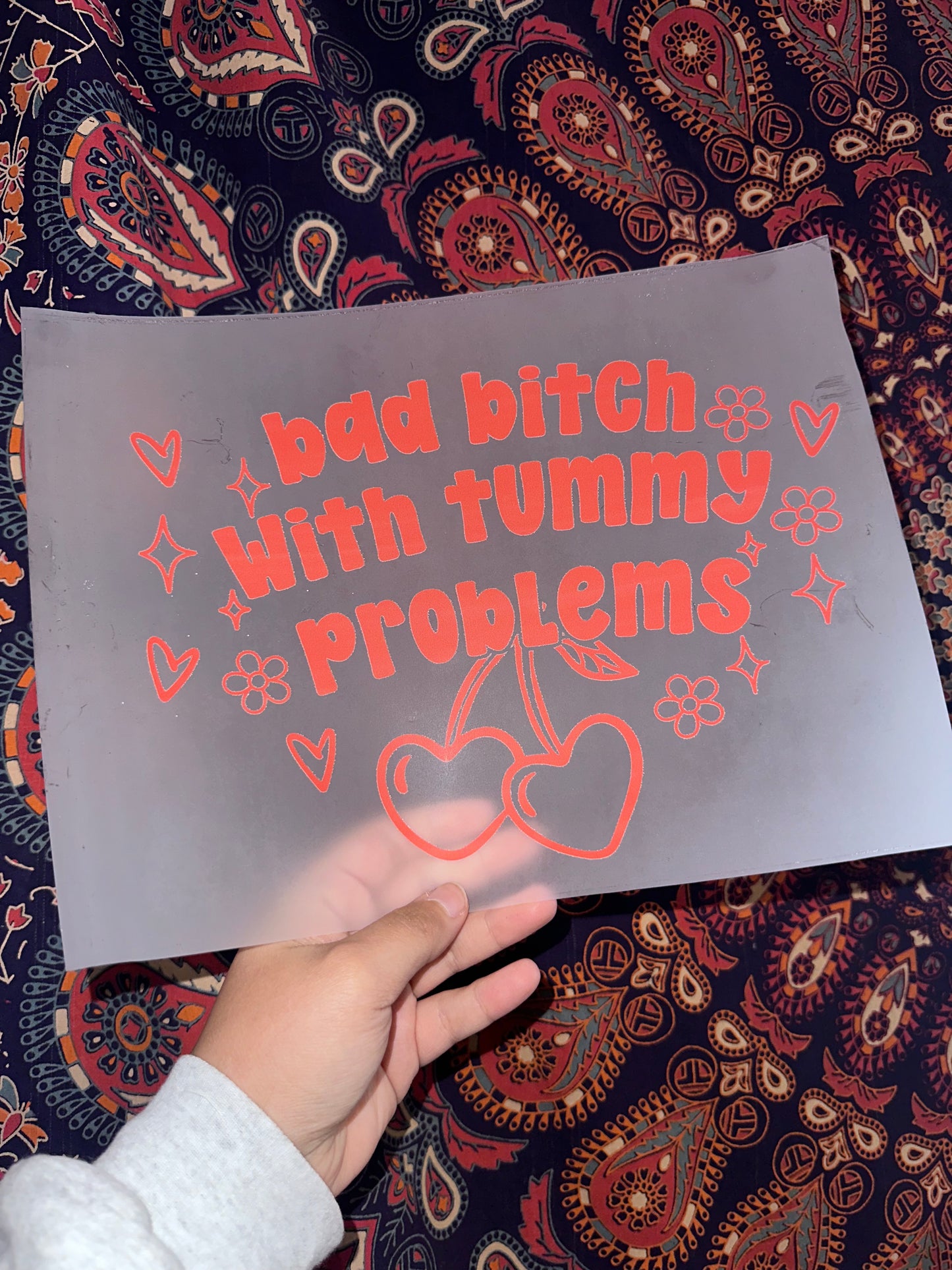Bad B With Tummy Problems- F129