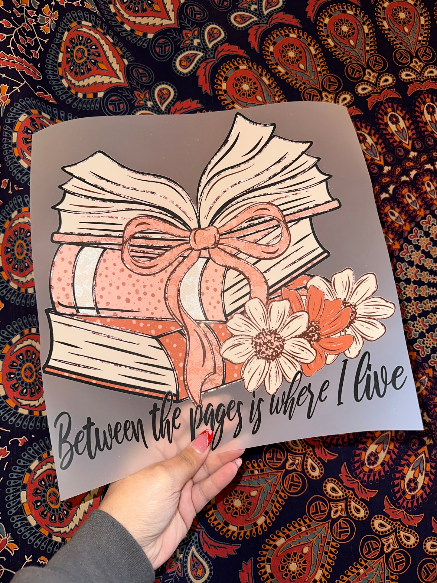 Between The Pages Is Where I Live- E