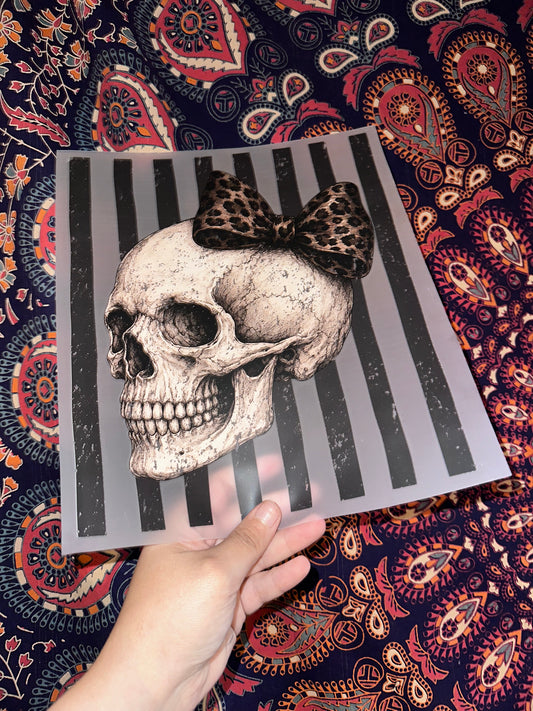 Skull w/ Bow