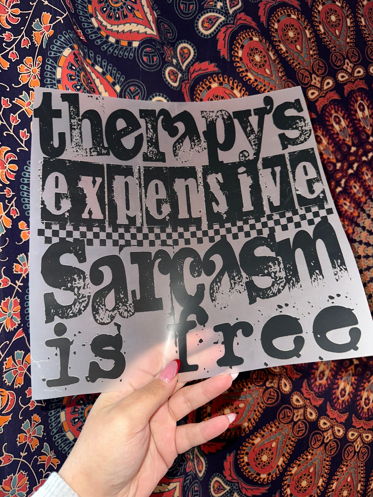 Therapy’s Expensive- H