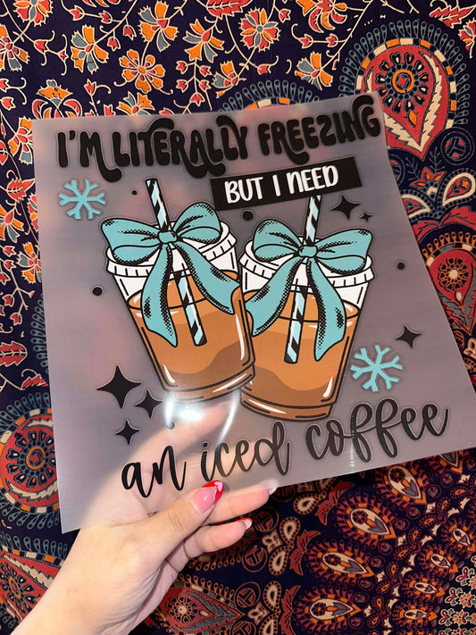 I’m Literally Freezing But I Need An Iced Coffee