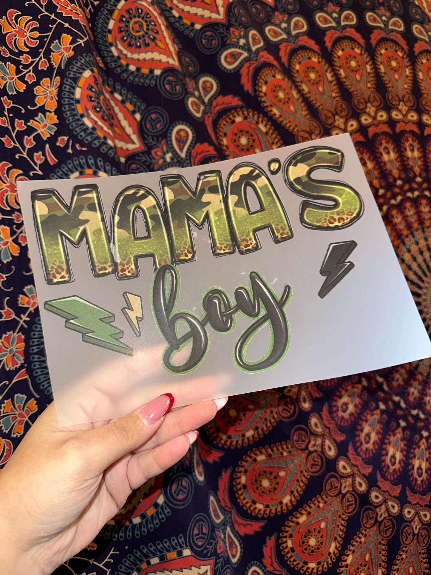 Mama’s Boy Camo- B3