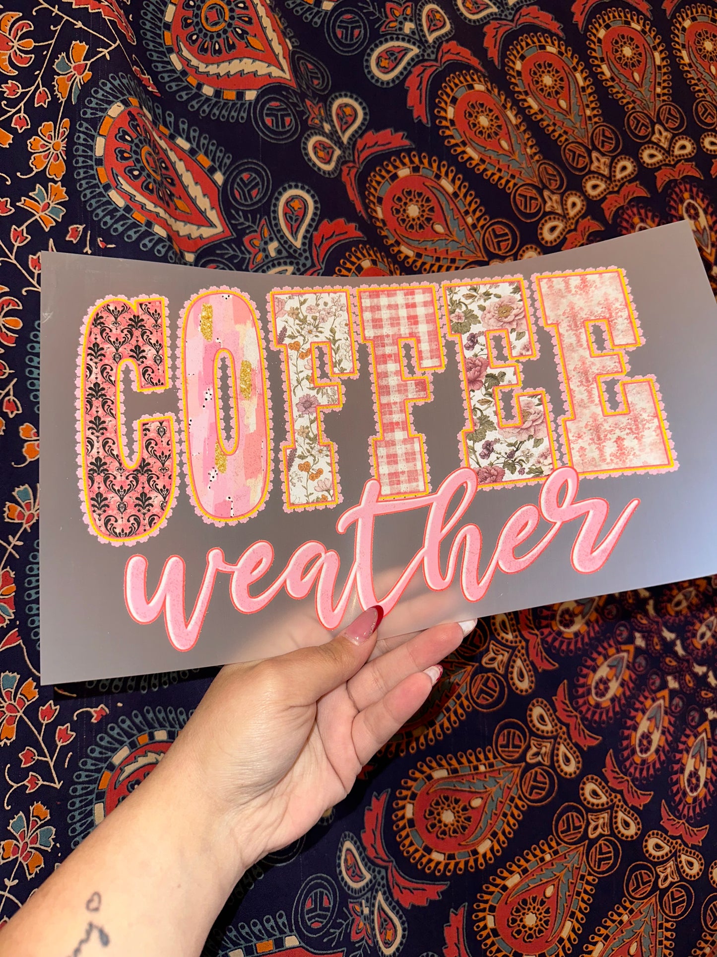 Patchwork Coffee Weather - F28